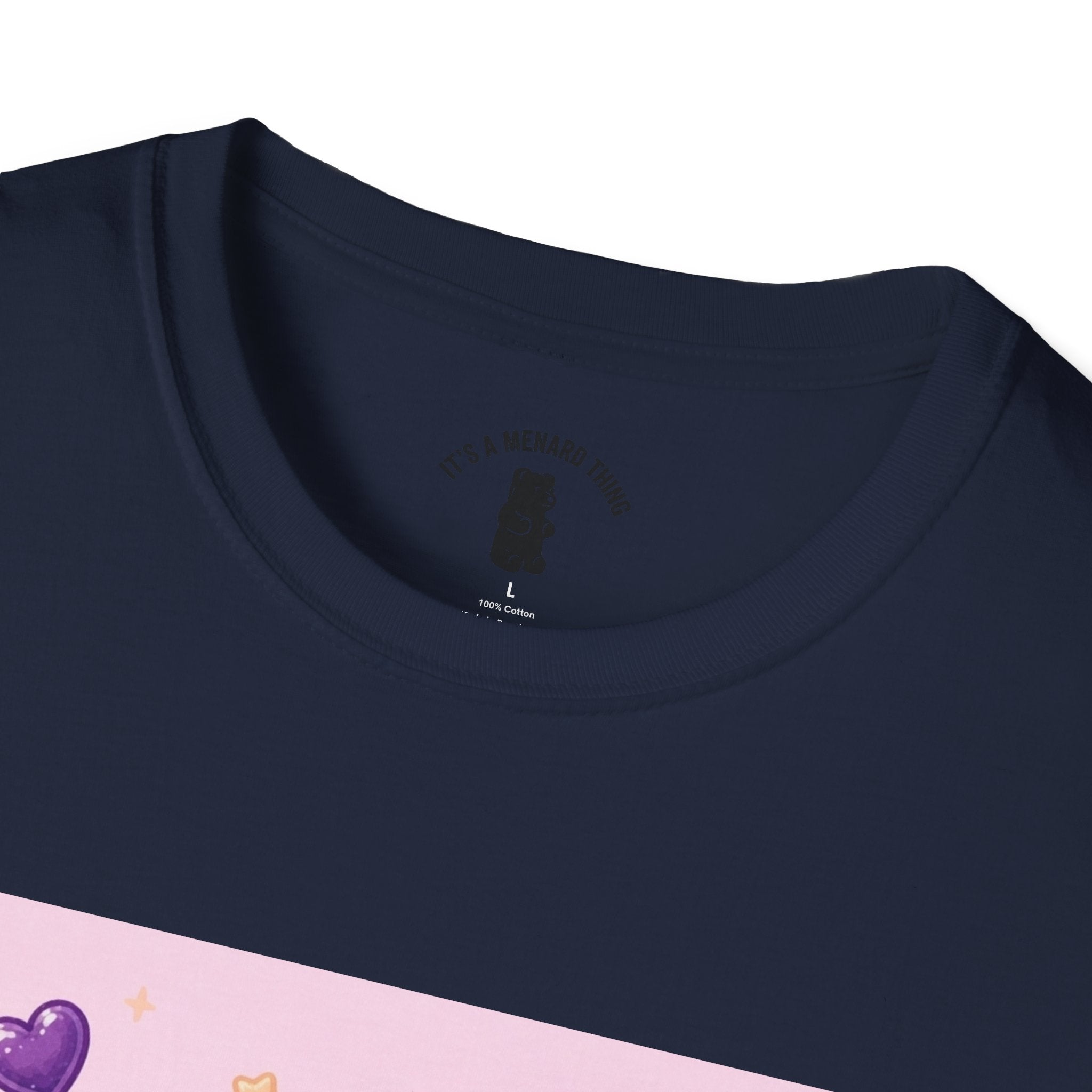 Ube & Condensed Milke Purple Gooey Gummy Bear — Kawaii Graphic Tee