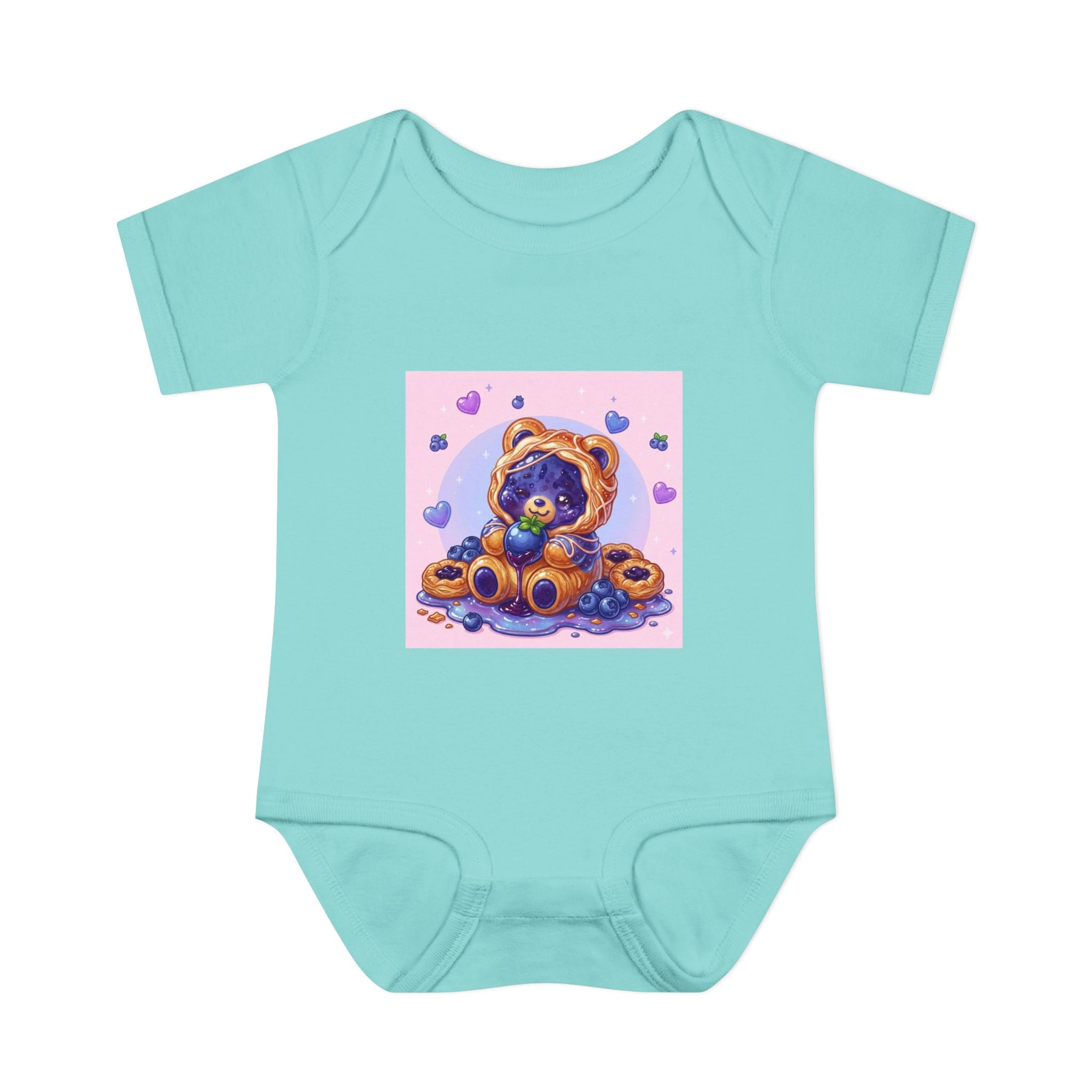 Blueberry Danish, Puff Pastry PJ Gooey Gummy Bear Suit
