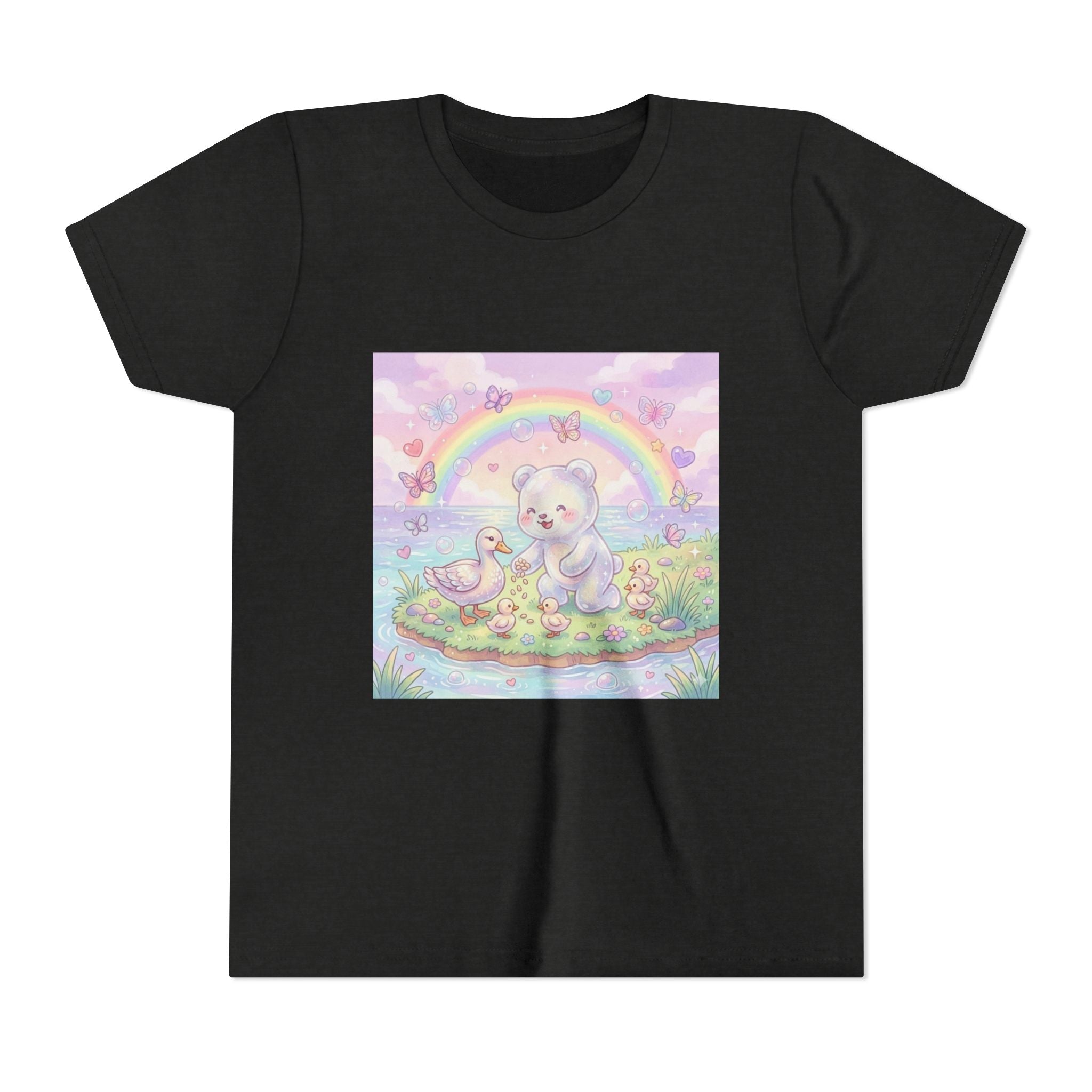 Duck Feeding, Gooey Gummy Friend- Graphic T-Shirt