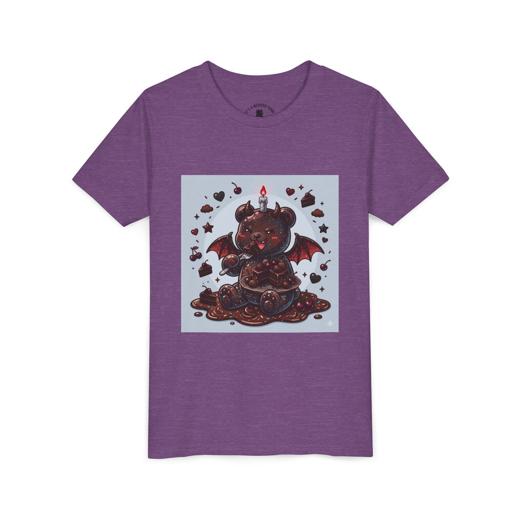 Devils Food Cake, Fudge Gooey Gummy Bear Youth Shirt