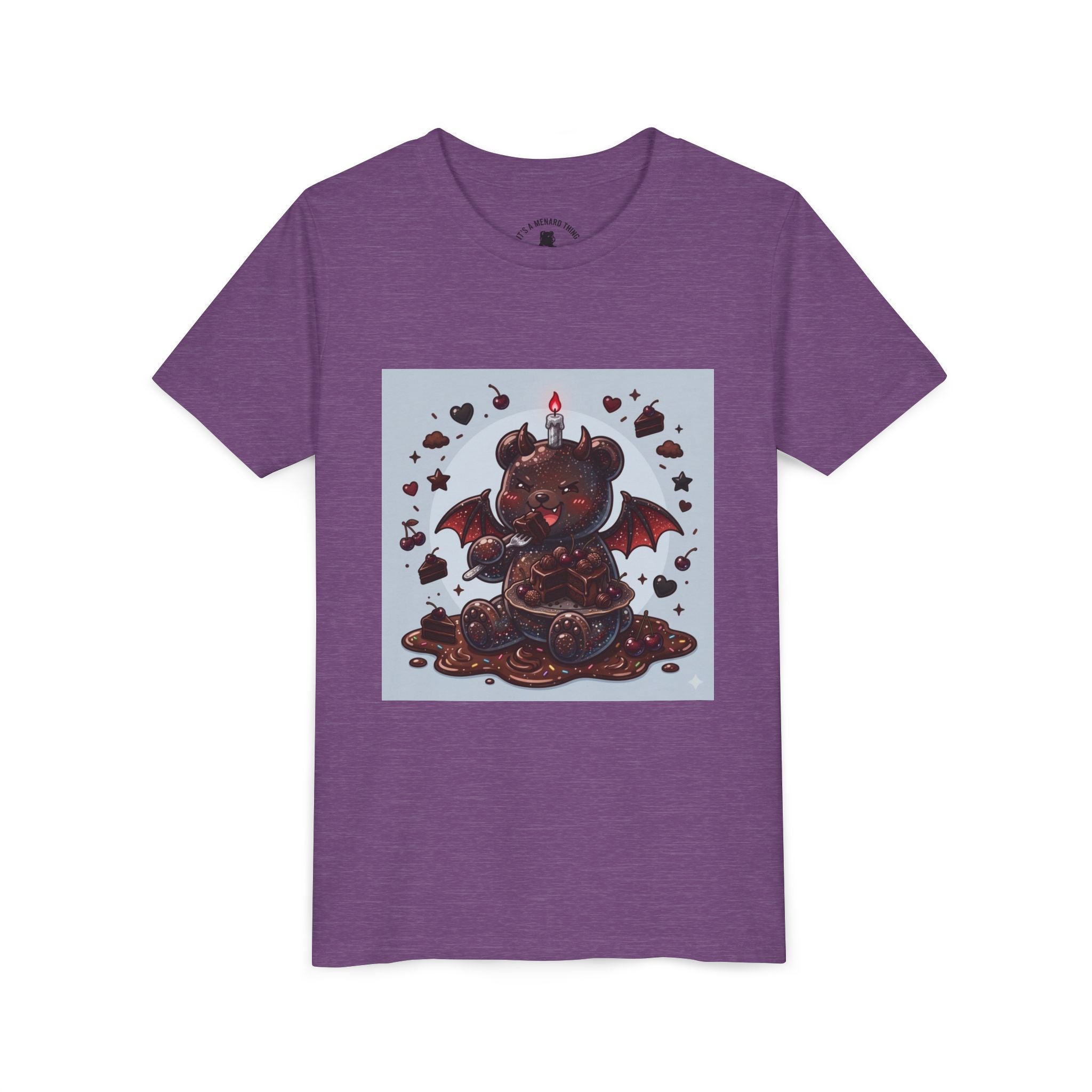 Devils Food Cake, Fudge Gooey Gummy Bear Youth Shirt