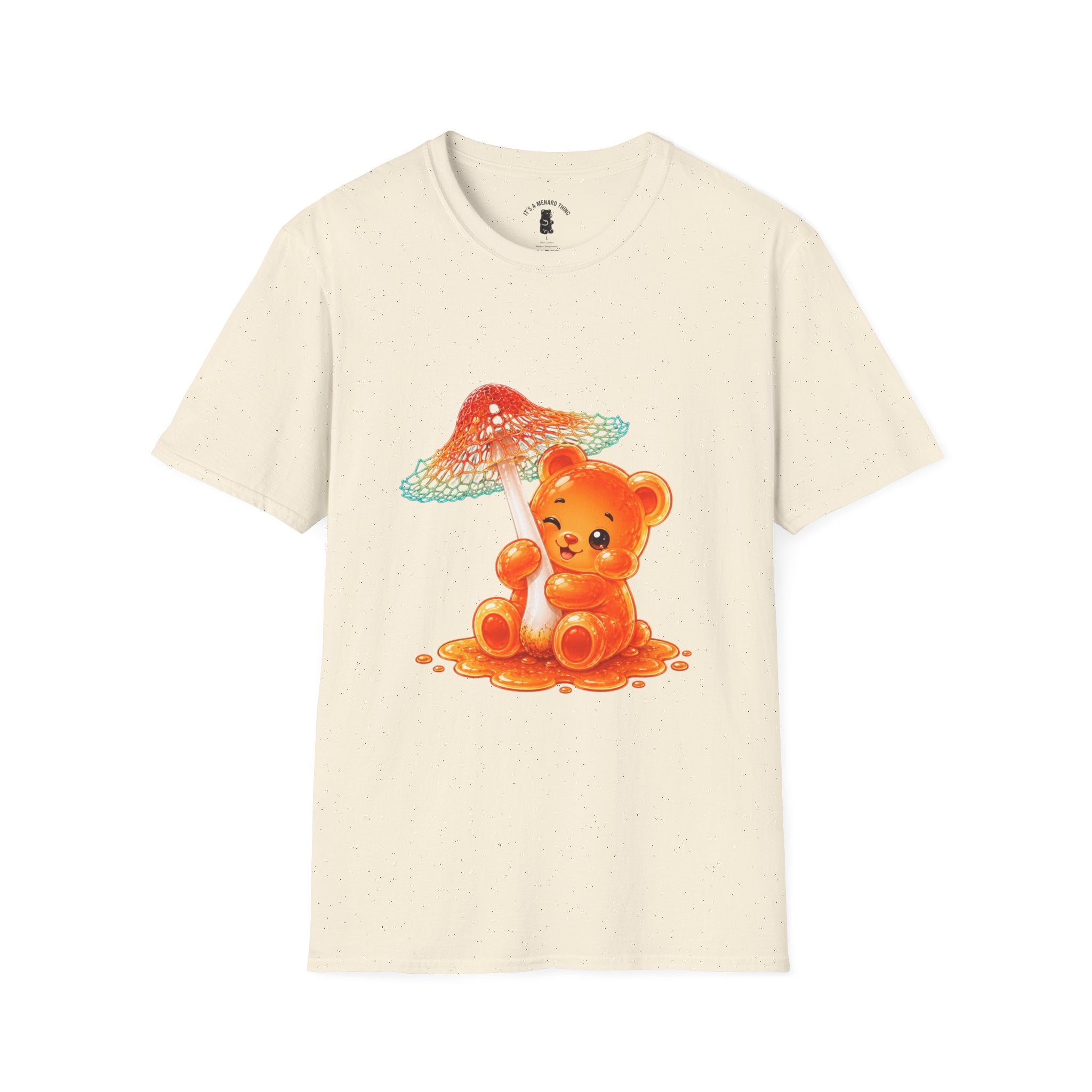 Rare Orange and Green Mushroom, Oozy Bear Gummy Friend Special- Graphic Shirt