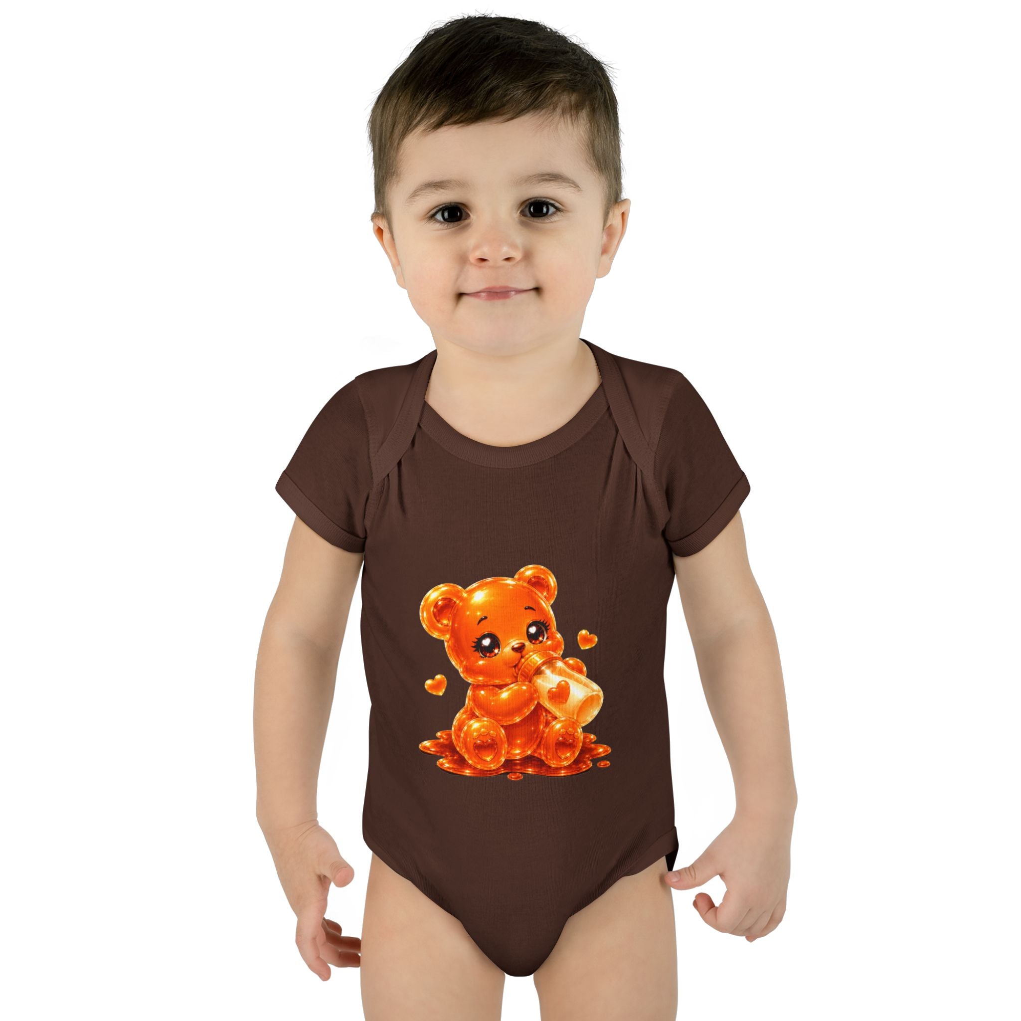 Snack Time, Oozy Baby Gummy Bear Cutie Special Addition- Graphic Onesie