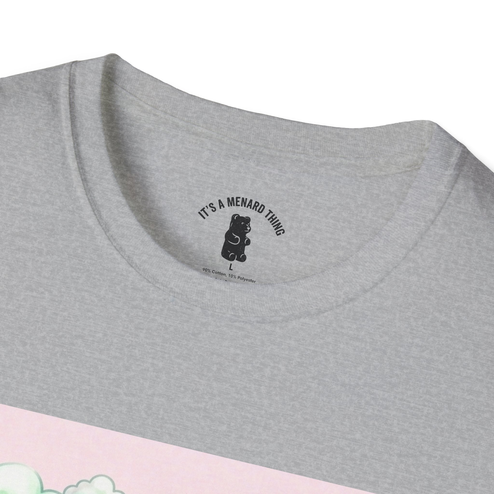 Green Teddy Bear Nature Tee — Cute Eco-Garden Graphic T-Shirt