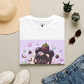 Kawaii Black Mangosteen Delight, Oozy Bear Friend- Graphic Shirt