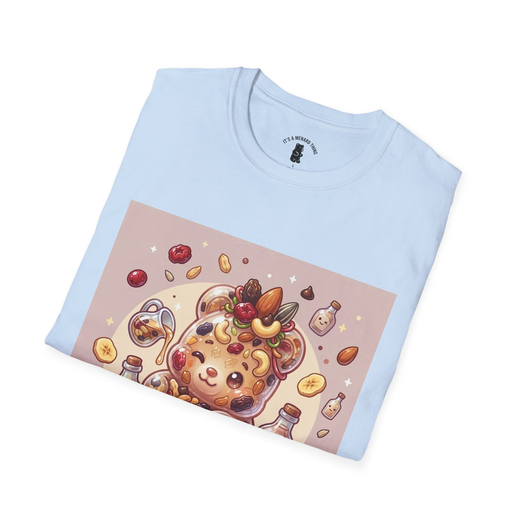 Gimme Some Trail Mix, Exotic Gooey Gummy Bear— Cute Cartoon T-Shirt