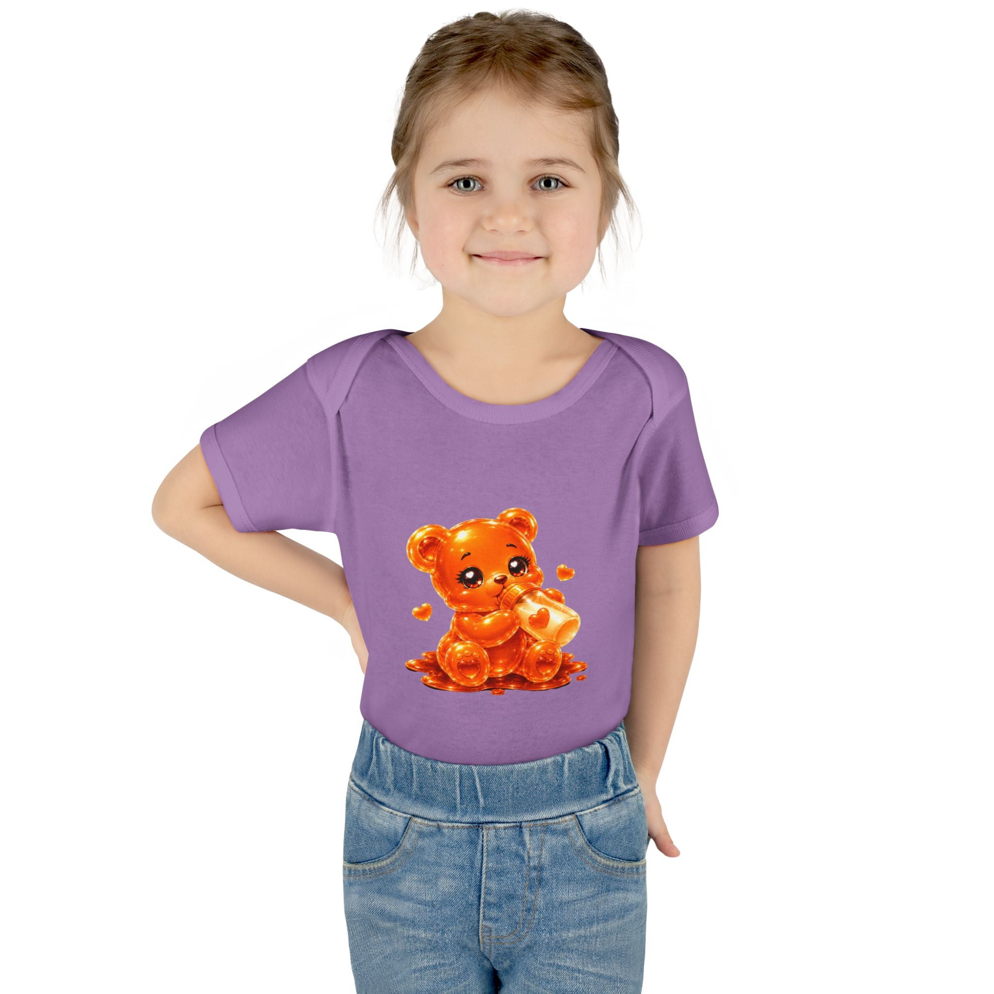 Snack Time, Oozy Baby Gummy Bear Cutie Special Addition- Graphic Onesie