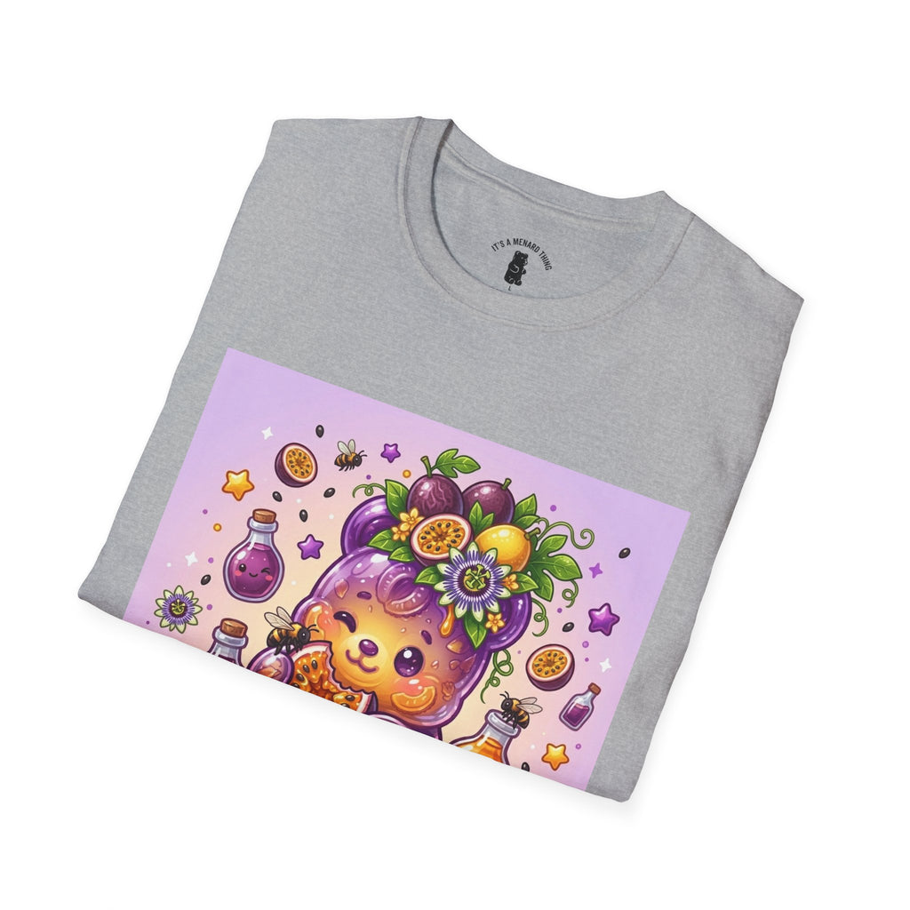Passion Fruit, Exotic Gooey Gummy Bear— Cute Graphic T-Shirts