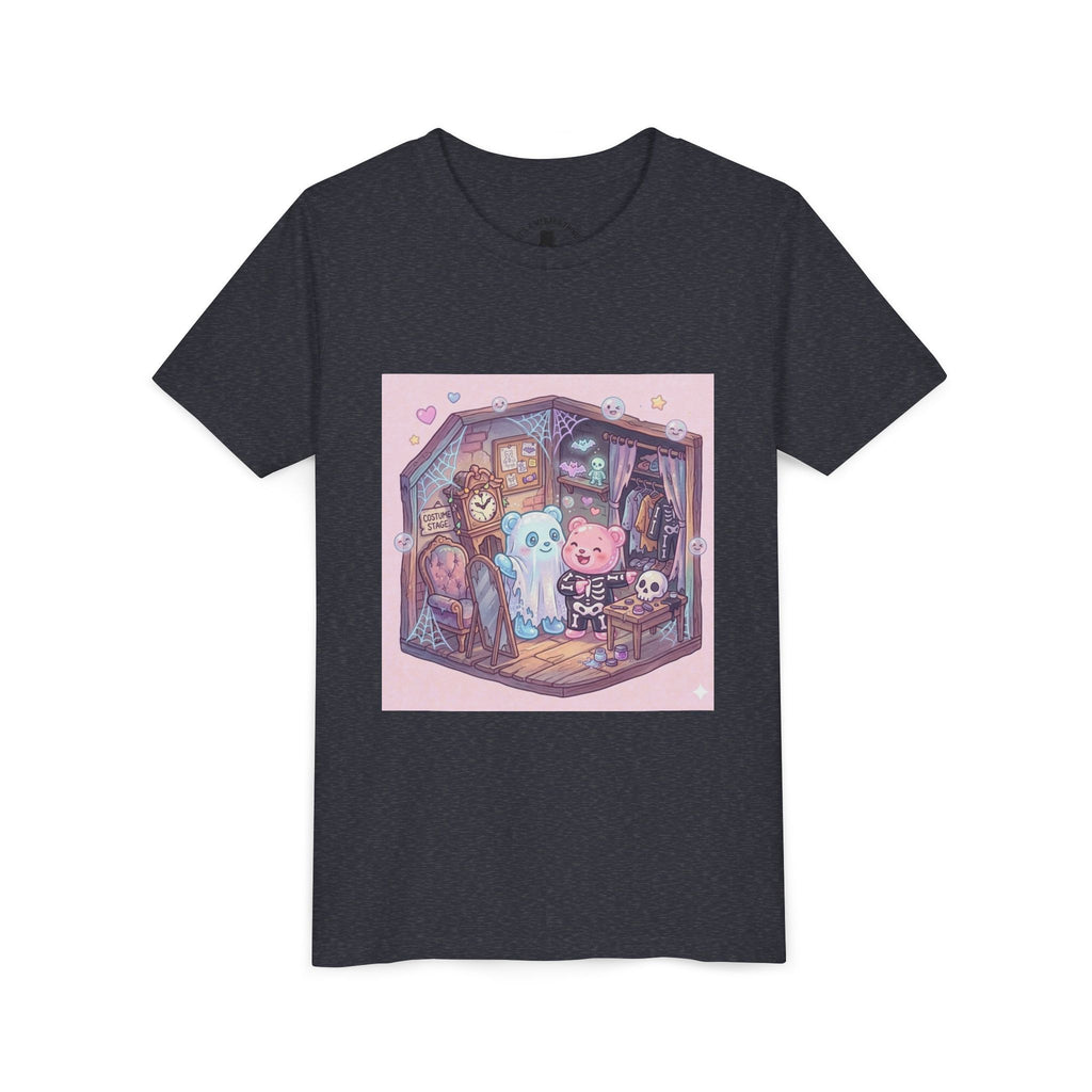 Halloween Haunted Room & Gooey Gummy Friends Illustration