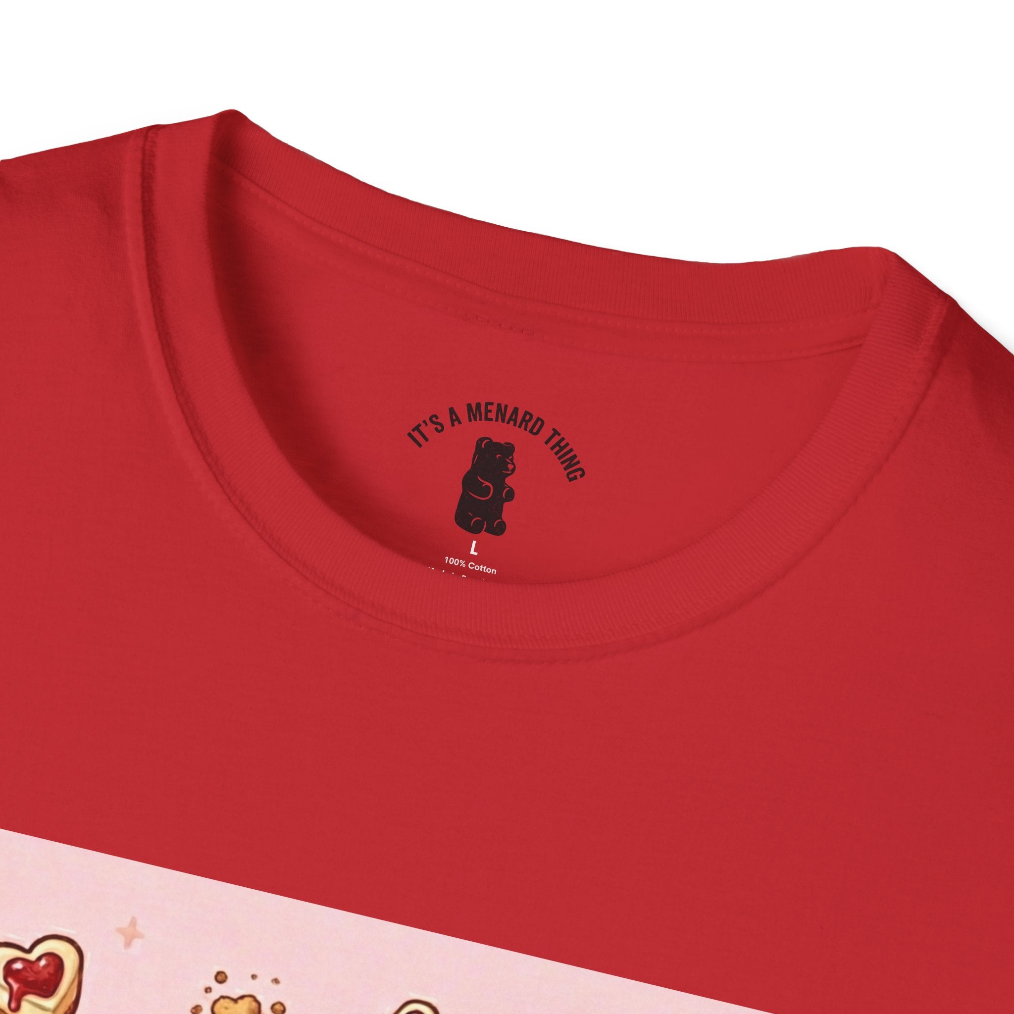 Raspberry Cheese Cake Gooey Gummy Bear — Kawaii Grapic T-Shirt