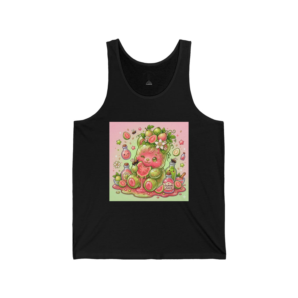 Sweet Gauva Fruit, Exotic Fruit Gooey Gummy Bear-Kawaii Graphic Tank Top