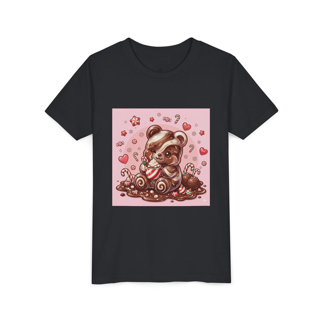 Cute Hot Chocolate Gooey Gummy Bear Holiday Kids Shirt