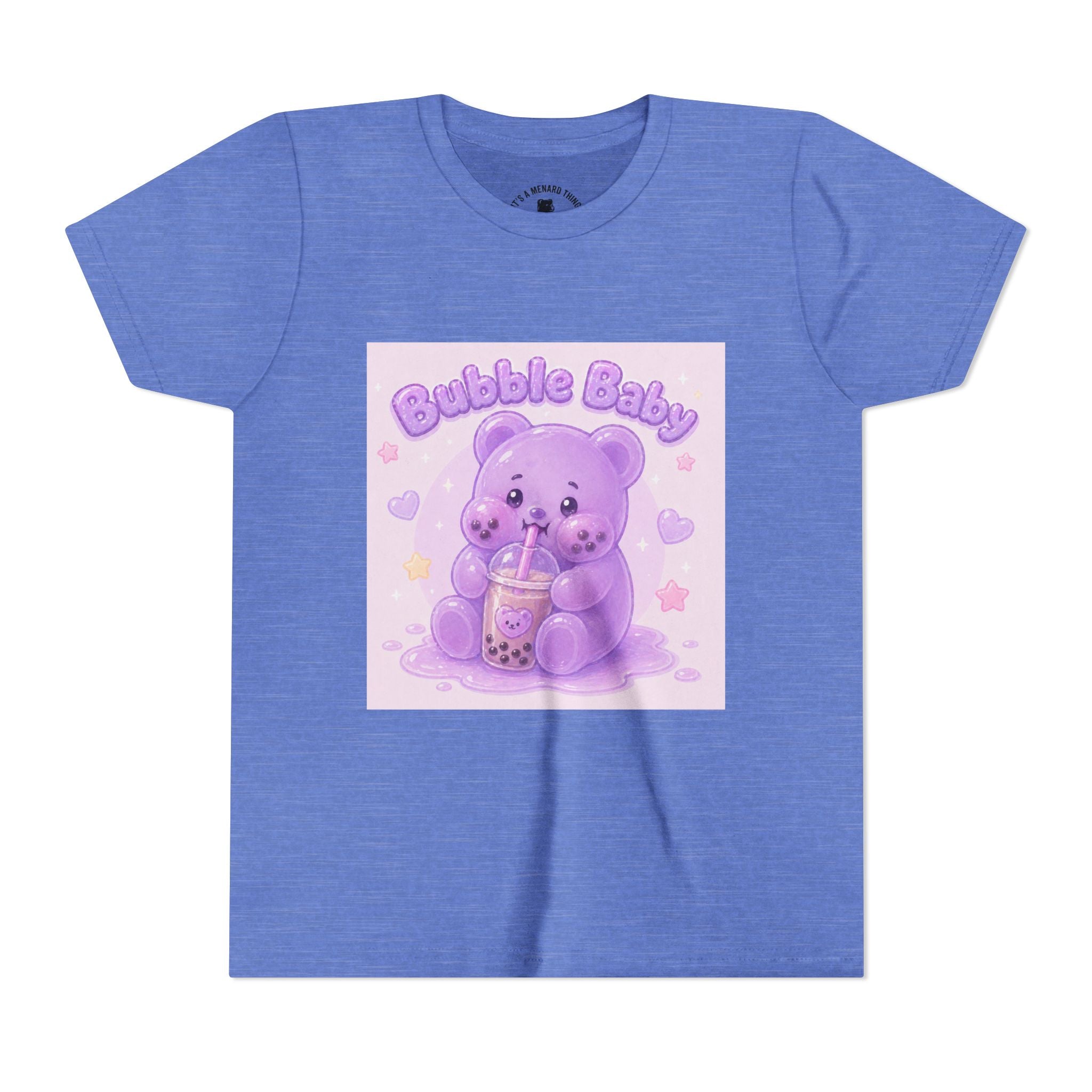 'Bubble Baby' Gooey Gummy Bear Boba Milk Tea Graphic