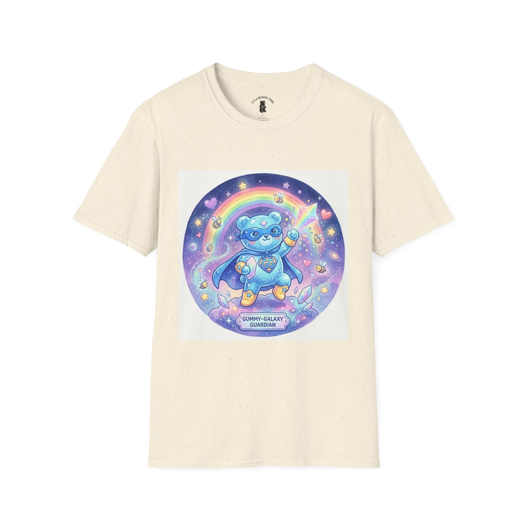 Mighty Super Crystal Gooey Gummy Bear- Kawaii Graphic T-Shirt