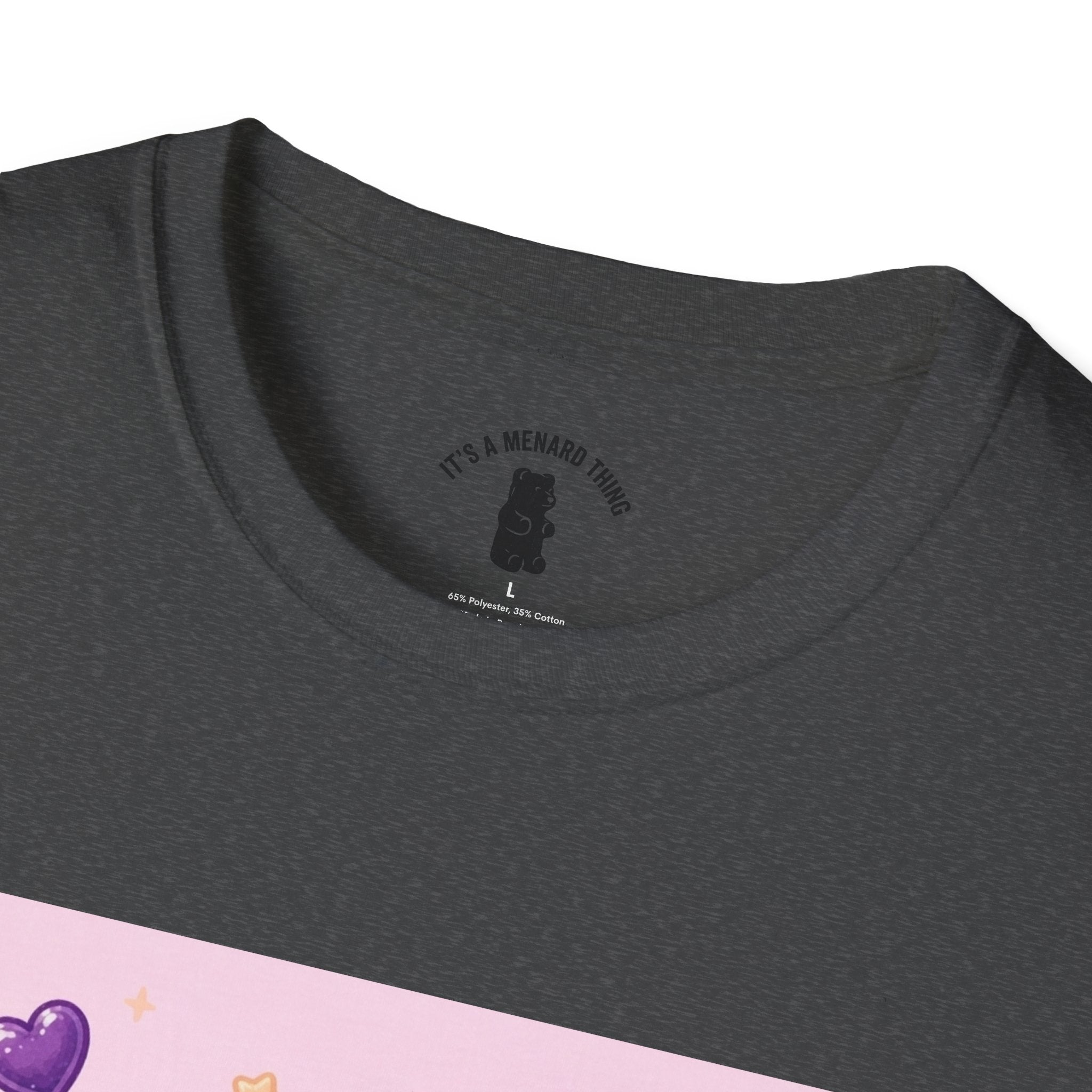 Ube & Condensed Milke Purple Gooey Gummy Bear — Kawaii Graphic Tee