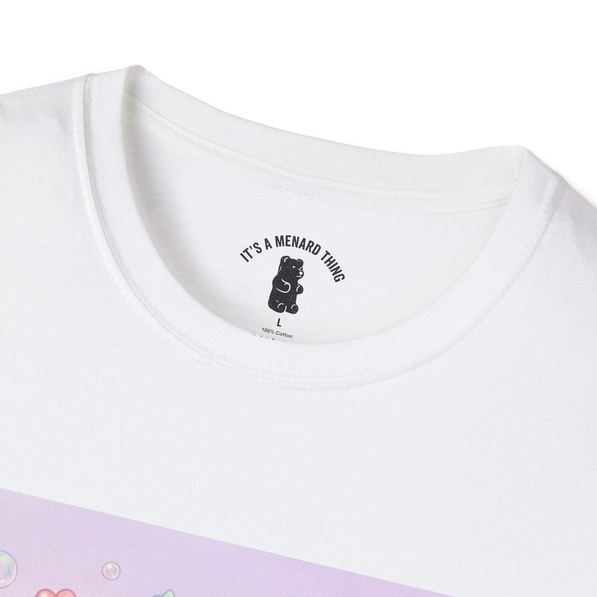 Carnival Snack Cart, Sharing with Friends Gooey Gummy Bears — Whimsical Graphic T-Shirt