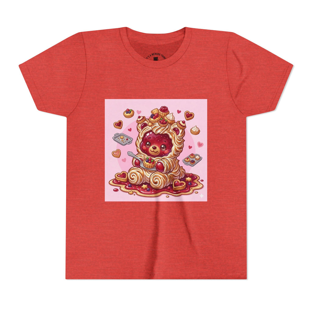 Whipper Berry Tart Gooey Gummy Bear Graphic Youth Shirt