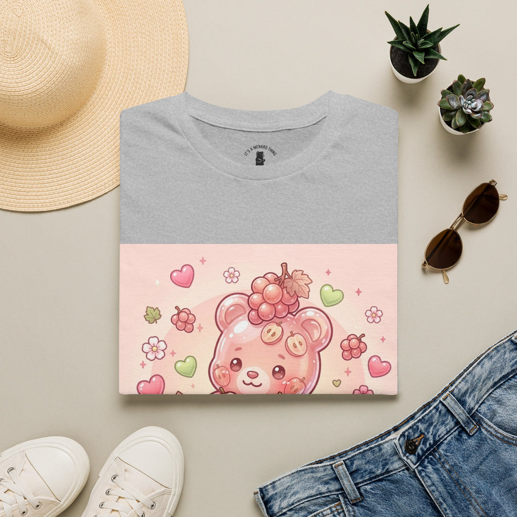 Special Japanese Koshu Pink Grapes, Exotic Oozy Gummy Bear — Cute Graphic Shirt