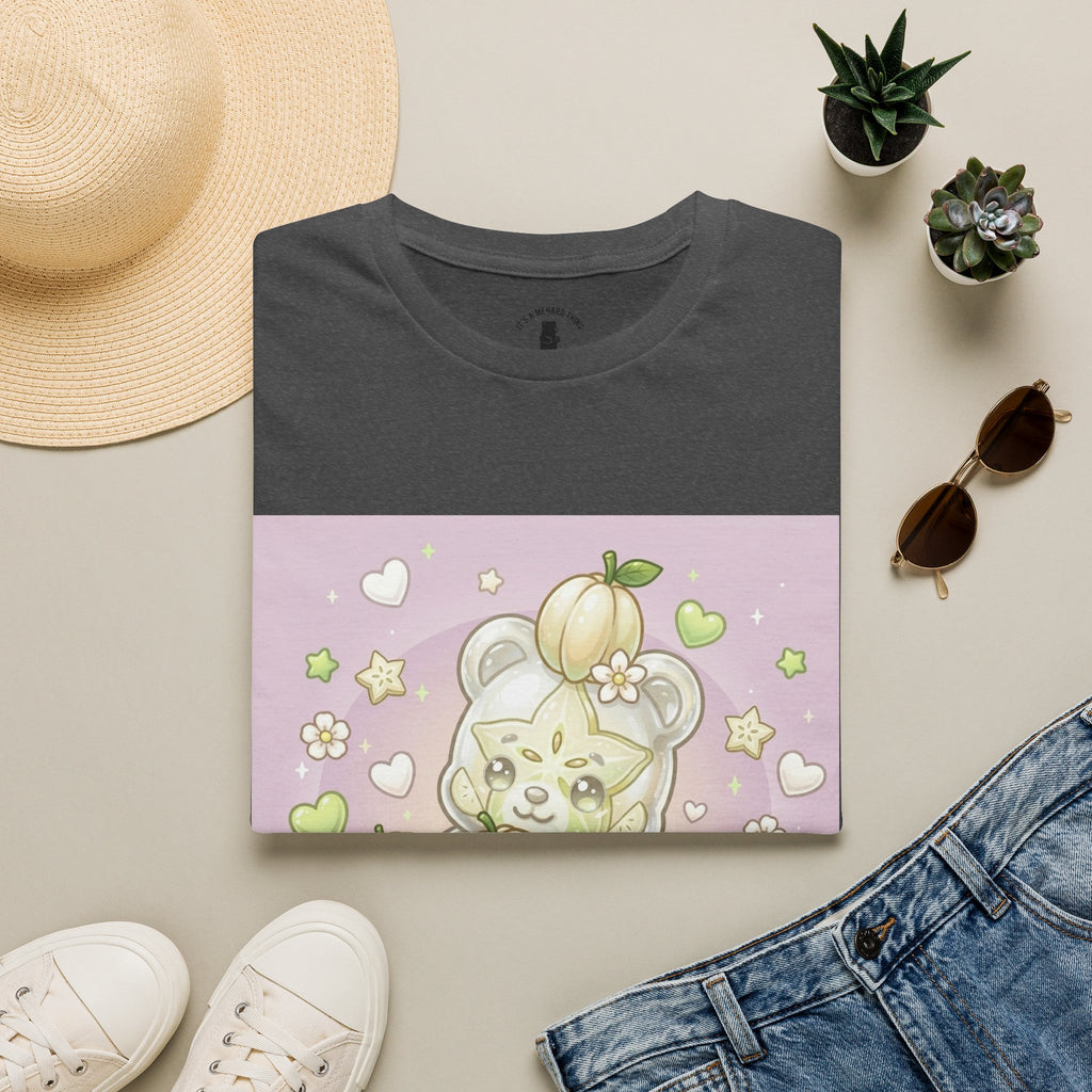 Cute Pumpkin Bear T-Shirt — Pastel Kawaii Fall Tee