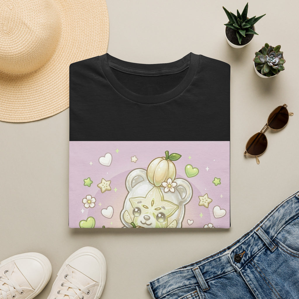 Cute Pumpkin Bear T-Shirt — Pastel Kawaii Fall Tee