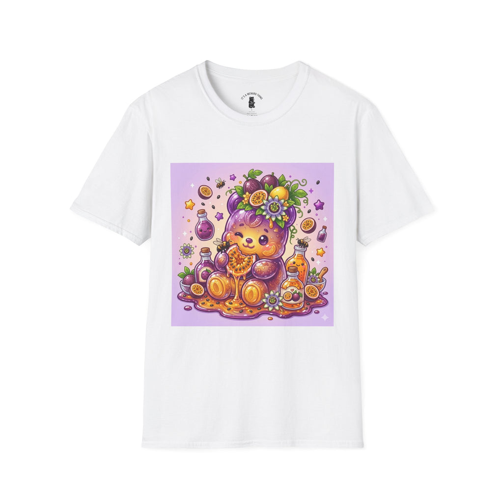 Passion Fruit, Exotic Gooey Gummy Bear— Cute Graphic T-Shirts