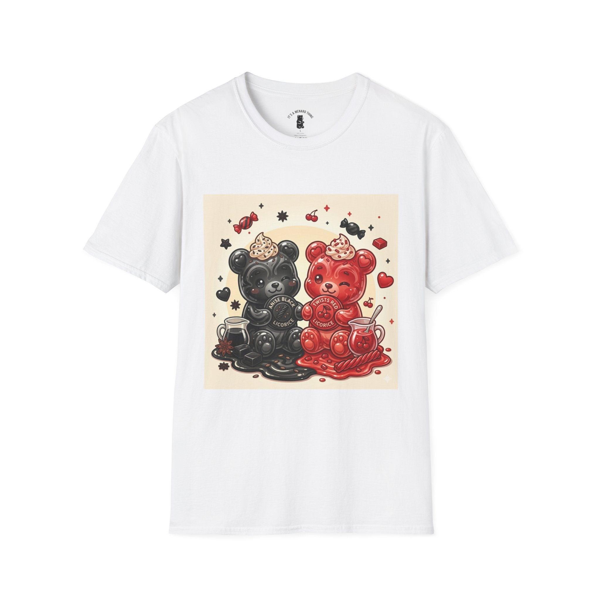 Licorice Twins, Gooey Gummy bears — Kawaii Graphic T-Shirt