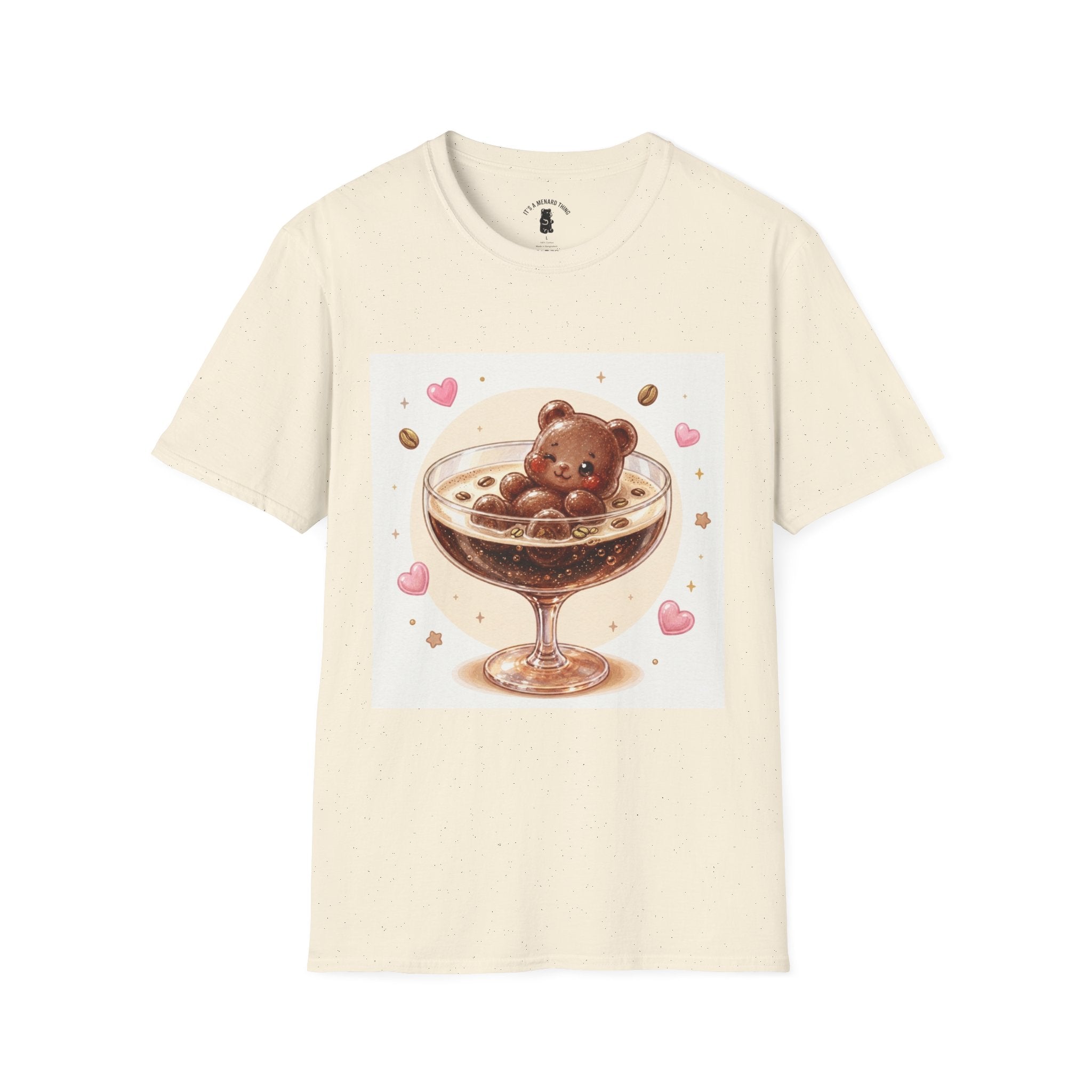 Tart Coffee Martini pool Boozy Gooey Gummy Bears- Kawaii Graphic T-Shirt