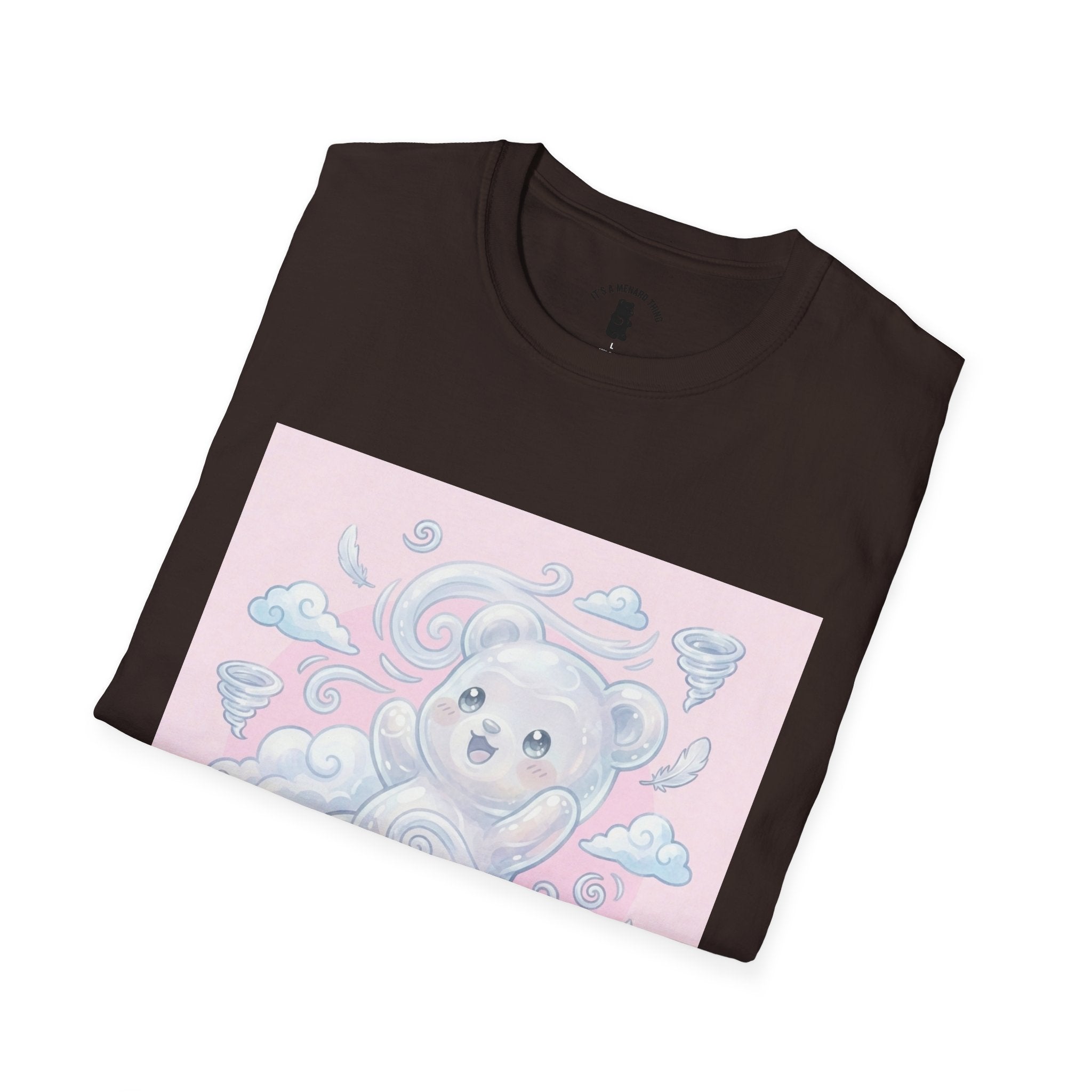 Elemental, Air White Gooey Gummy Bear — Pastel Graphic Tee
