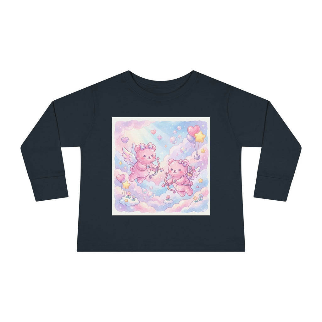 Adorable Cherub Sweet Oozy Bears, Gummy Duo- Graphic Long Sleeve Shirt