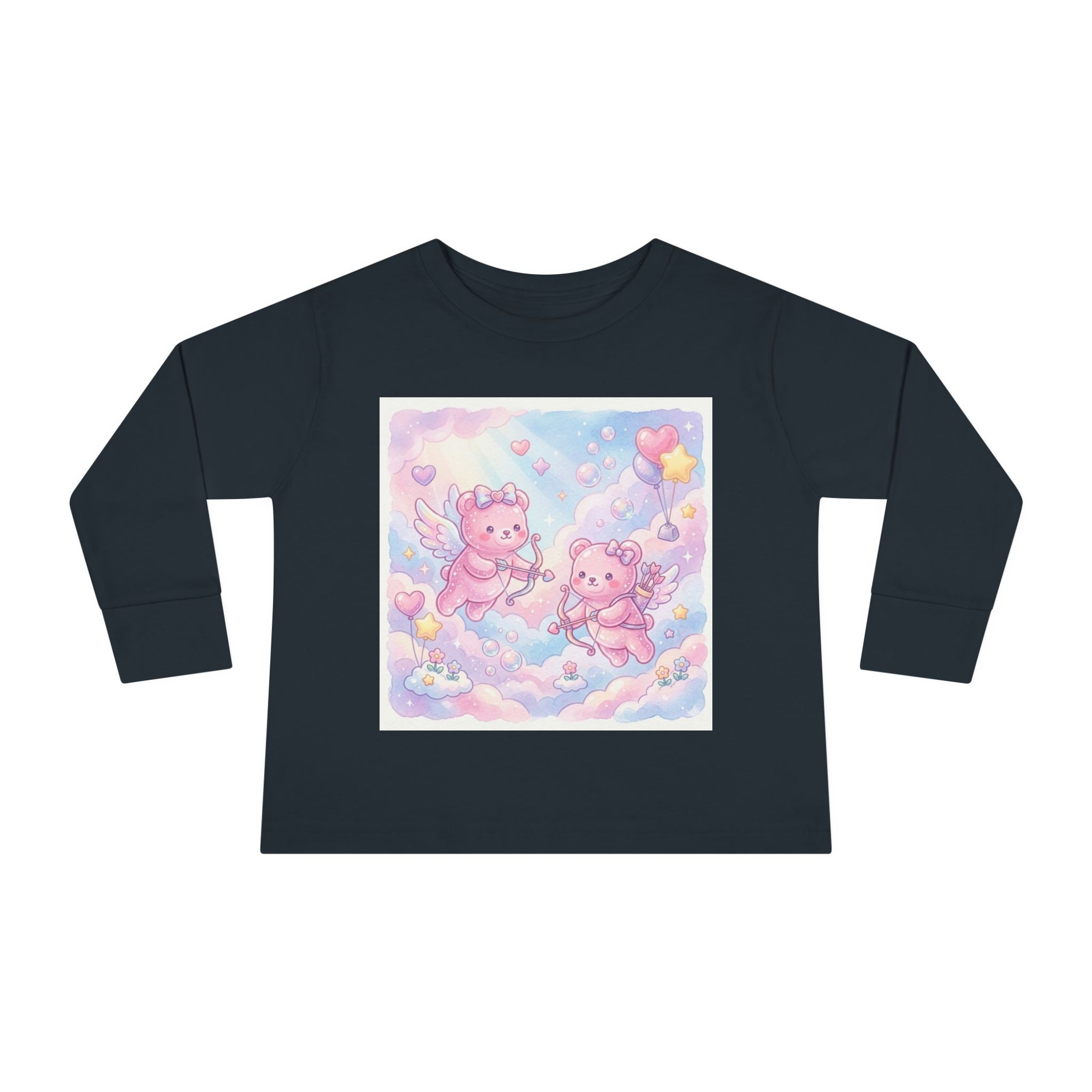 Adorable Cherub Sweet Oozy Bears, Gummy Duo- Graphic Long Sleeve Shirt