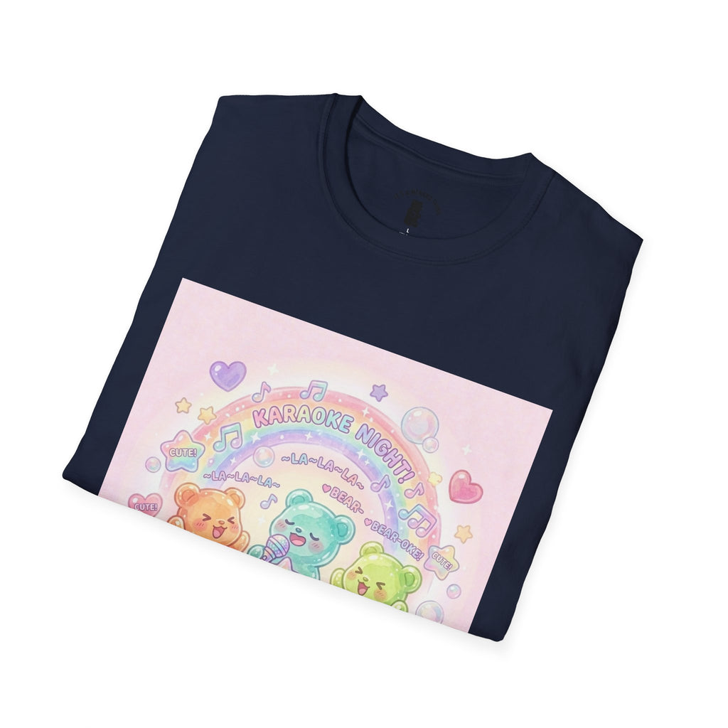 Karaoke Time! Gooey Gummy Bear Friends — Kawaii Graphic T-shirt