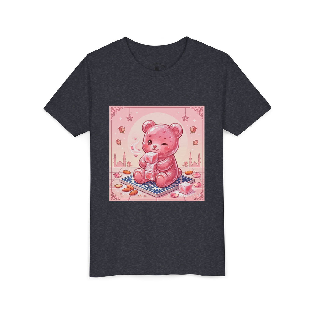 Turkish Delight Rose Water Gooey Gummy Bear- Illustration Youth T-Shirt