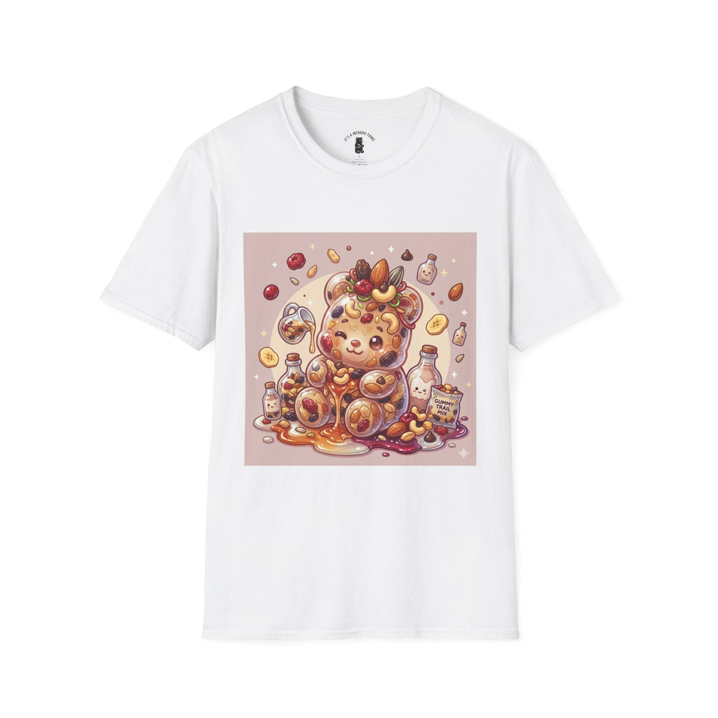 Gimme Some Trail Mix, Exotic Gooey Gummy Bear— Cute Cartoon T-Shirt