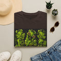 Lime Green Retro Oozy Bear Babe, Beach Pin Up- Adult Graphic Shirt (18+)
