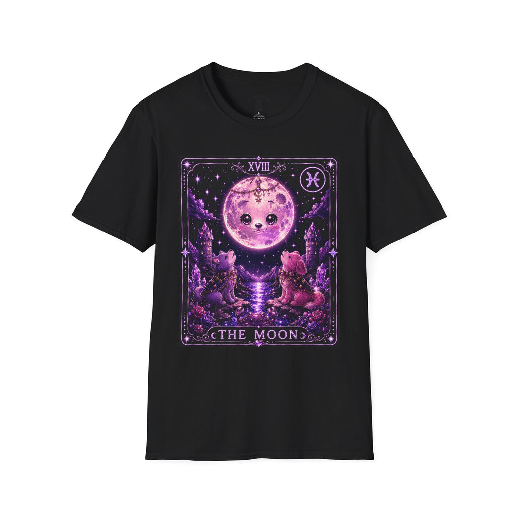 The Moon Tarot Astrological Style Oozy Bear Gummy Friend- Graphic Shirt