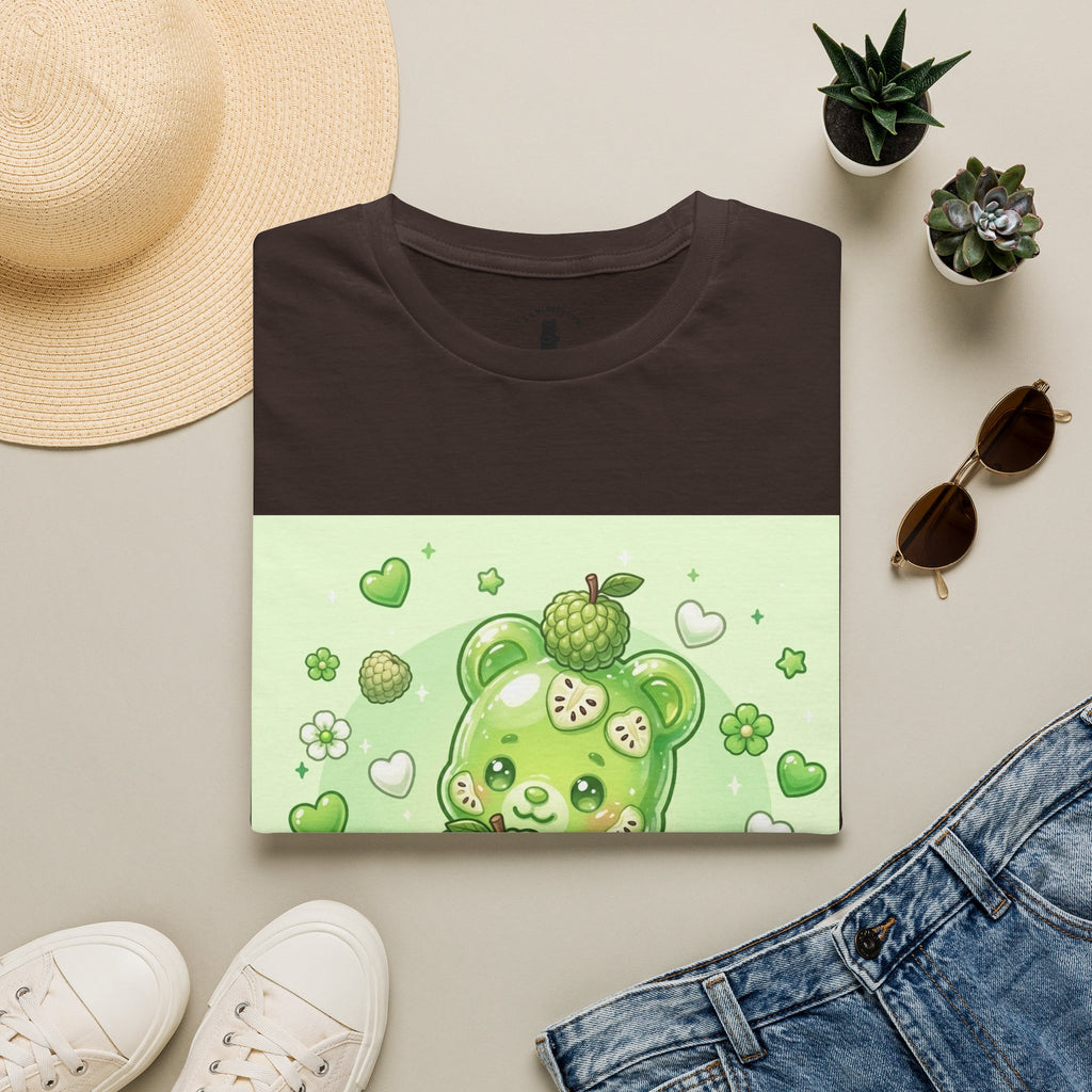 Yummy Ripe Sugar Apple, Exotic Oozy Gummy Bear- Kawaii Graphic Shirt