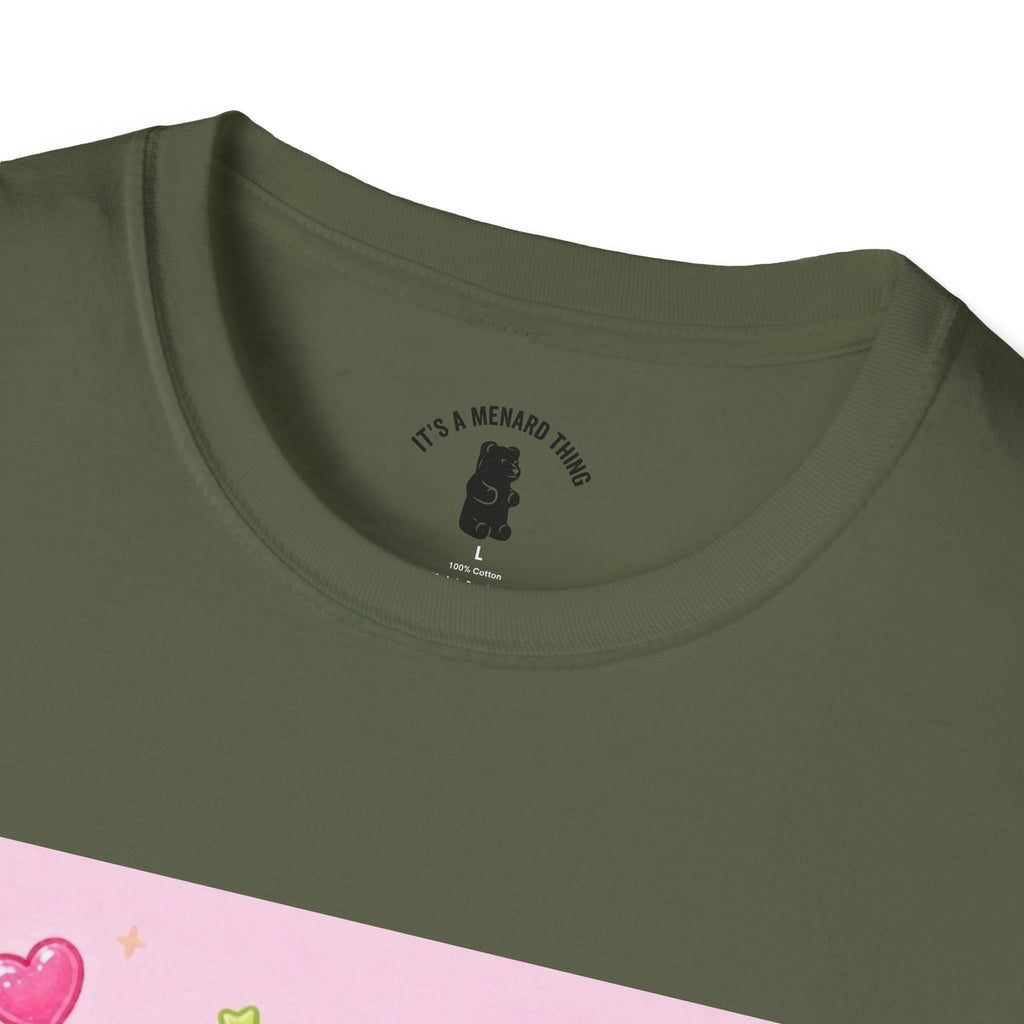 Green Apple Danish Gooey Gummy Bear — Kawaii Graphic Tee
