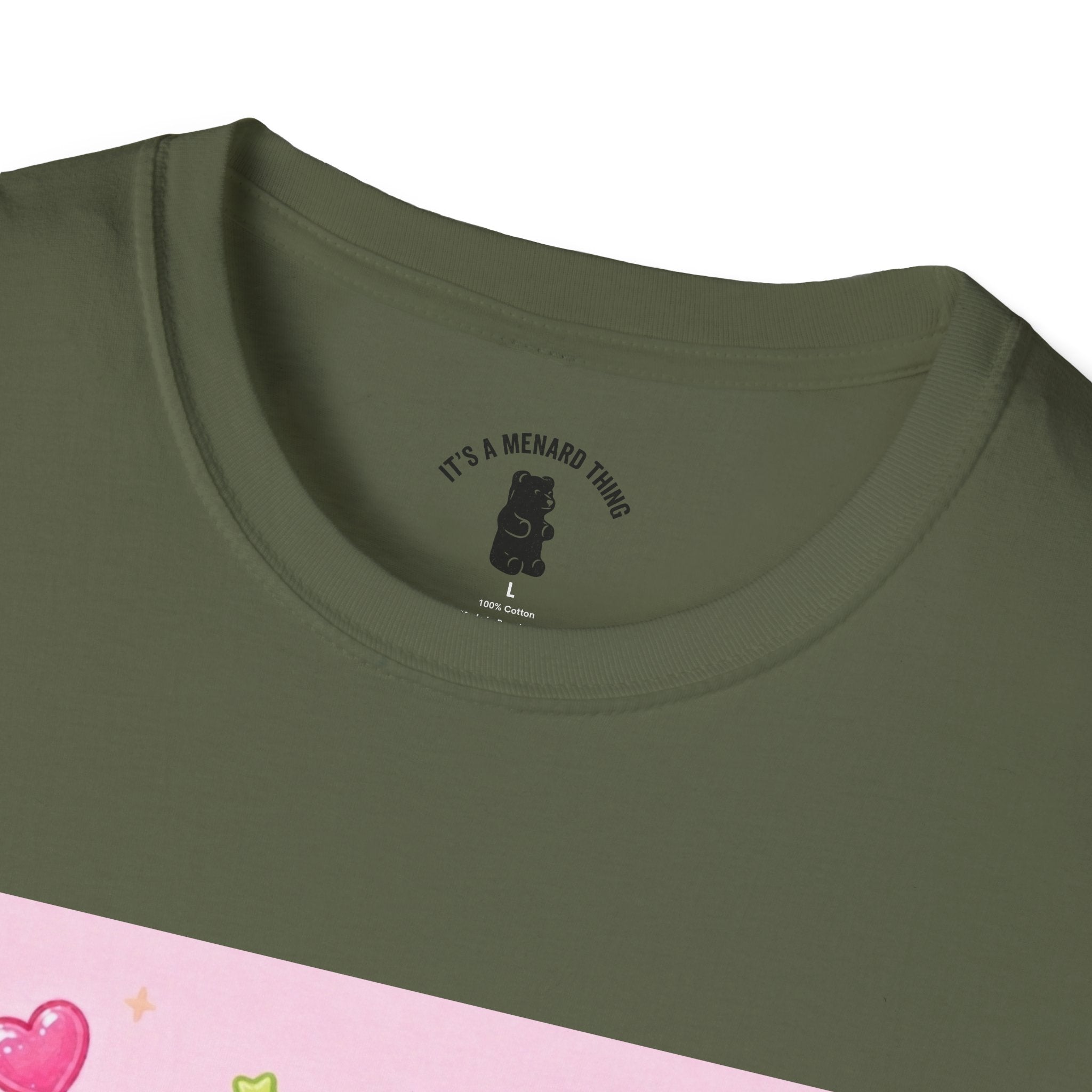 Green Apple Danish Gooey Gummy Bear — Kawaii Graphic Tee