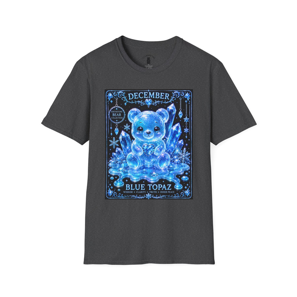 December, Blue Topaz Birthstone Oozy Bear Special Addition- Graphic Shirt