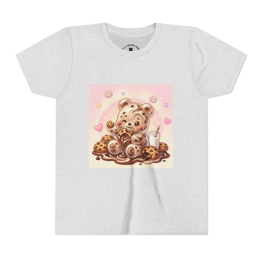 Cookies & Milk Gooey Fudge Gummy Bear Graphic Shirt