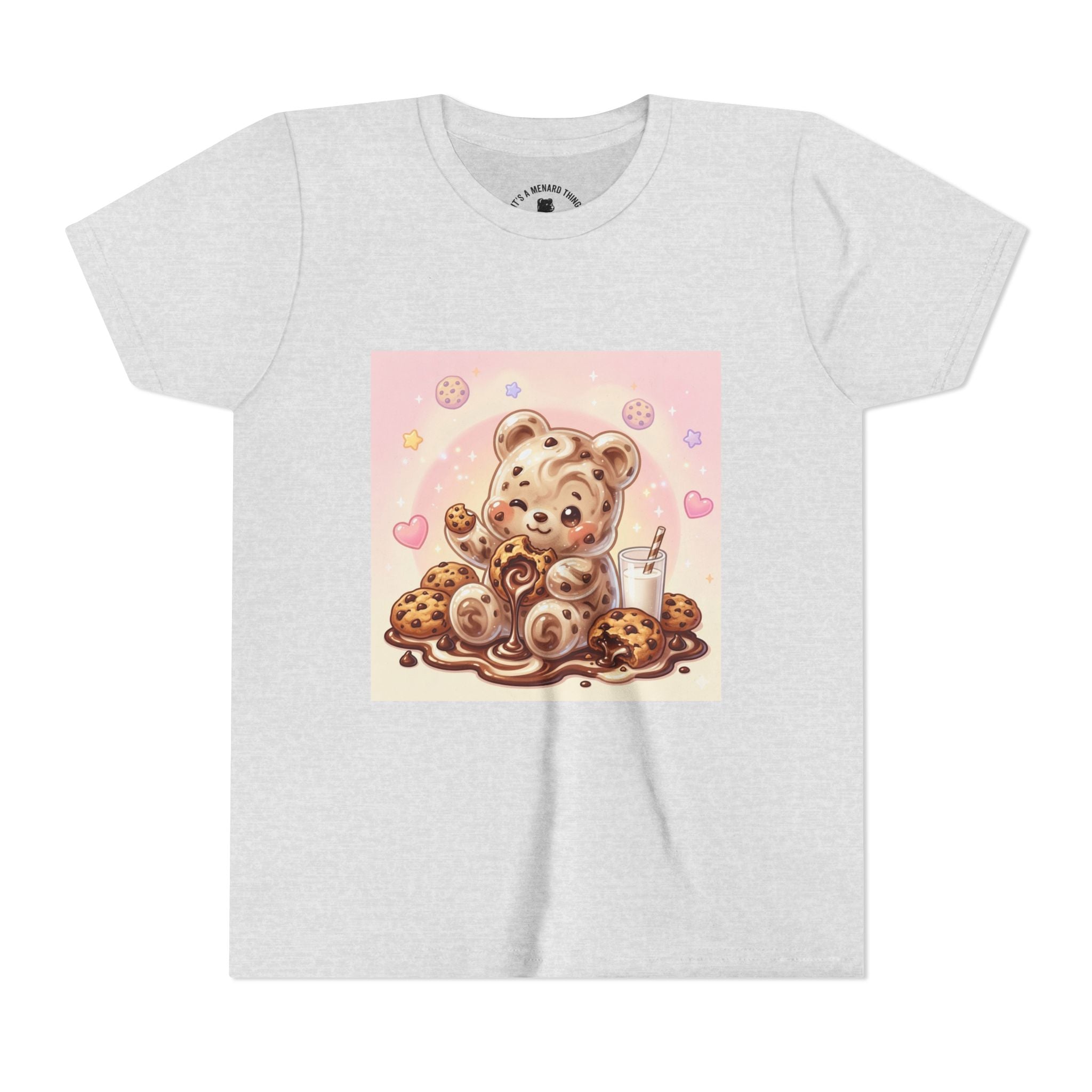 Cookies & Milk Gooey Fudge Gummy Bear Graphic Shirt