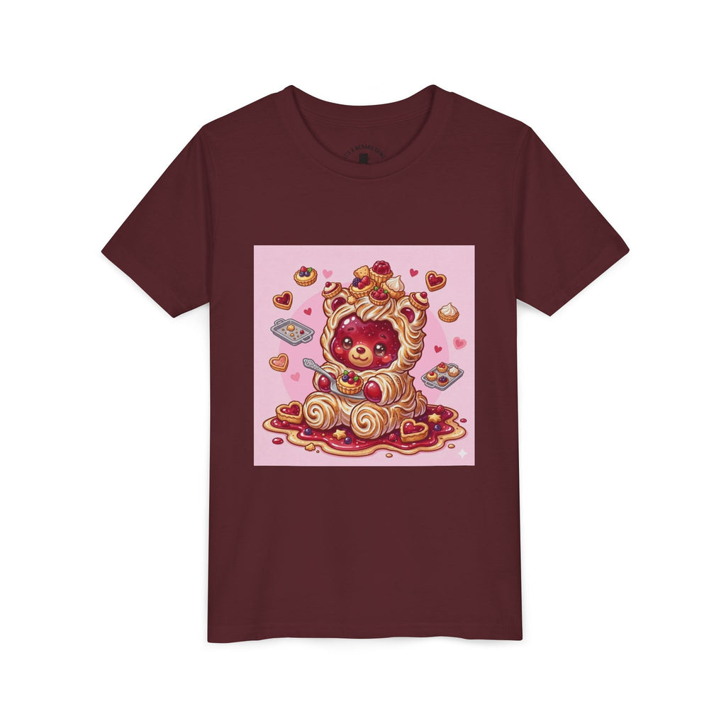 Whipper Berry Tart Gooey Gummy Bear Graphic Youth Shirt