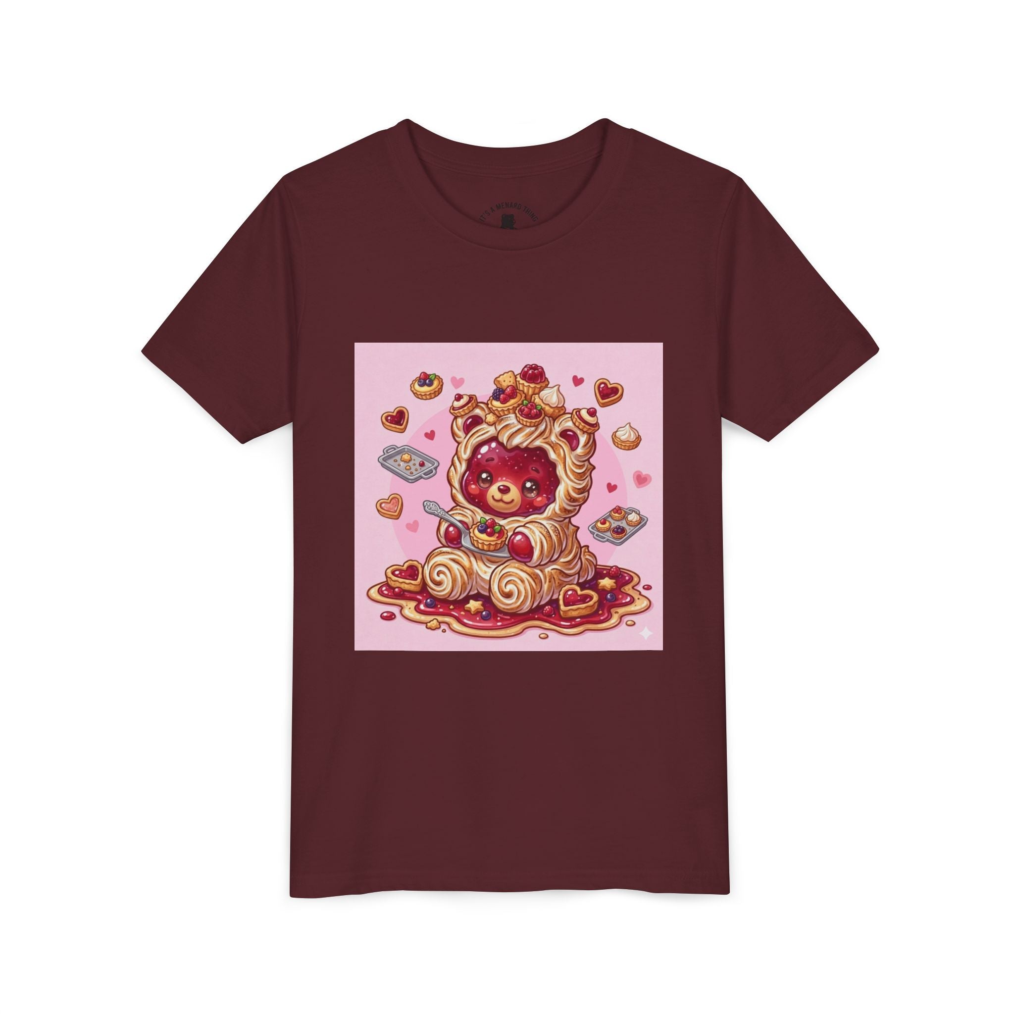 Whipper Berry Tart Gooey Gummy Bear Graphic Youth Shirt