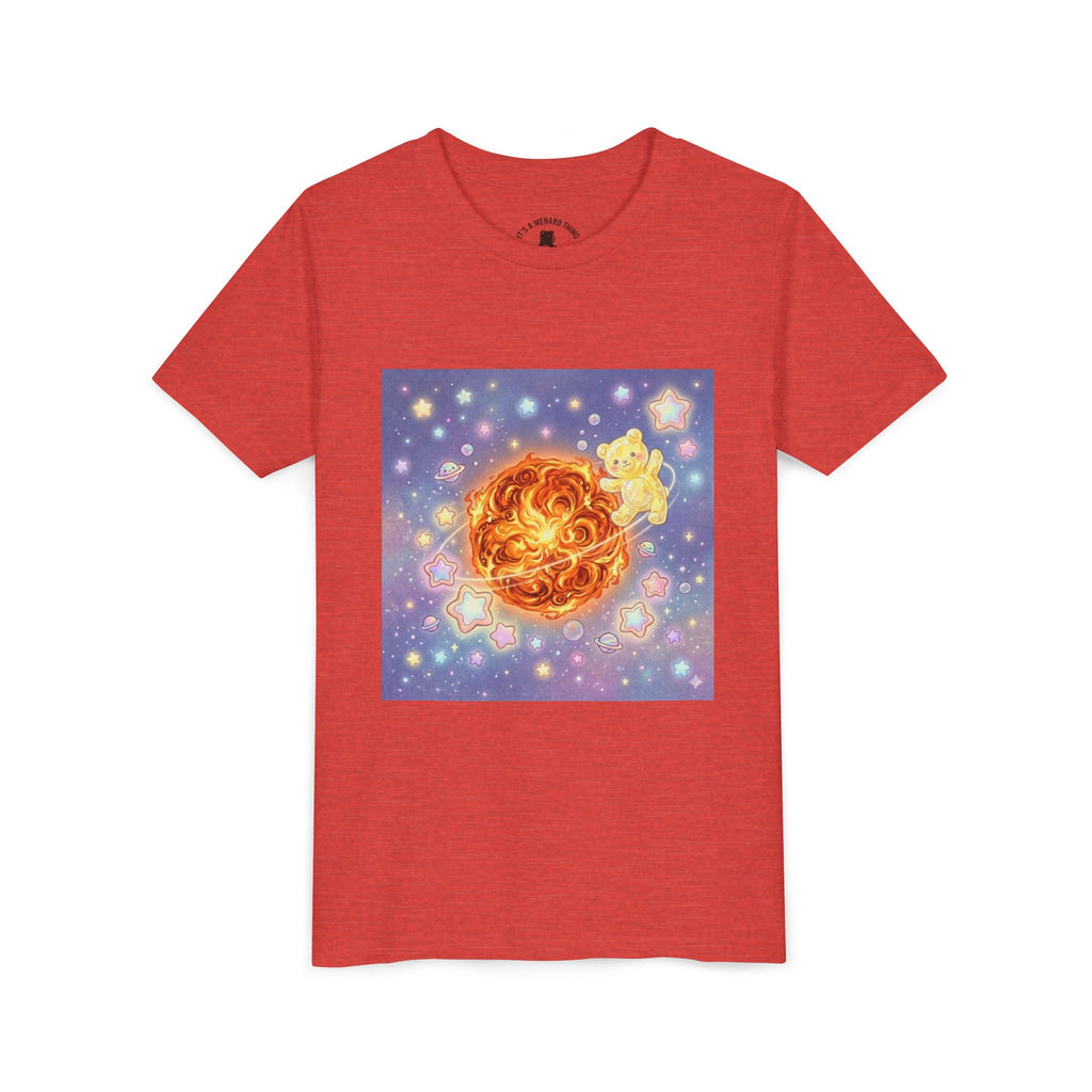Toasted Cinnamon Sun Gooey Crystal Gummy Bear —Stars Galaxy Design