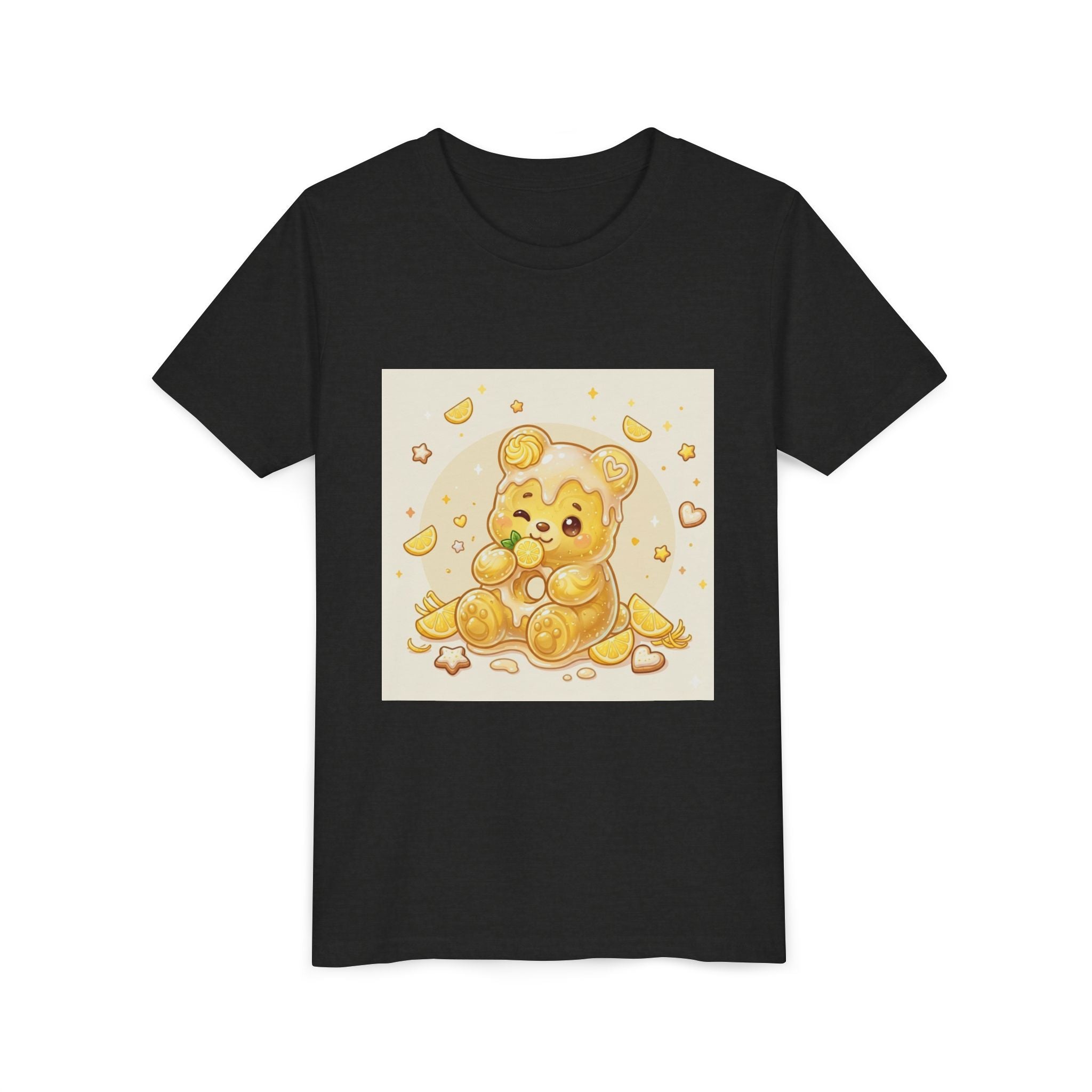 Lemon Bunt Cake Gooey Gummy bear Kids Shirt