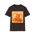 Orange Burst Gooey Gummy Bear T-Shirt —  Kawaii Graphic T-Shirt