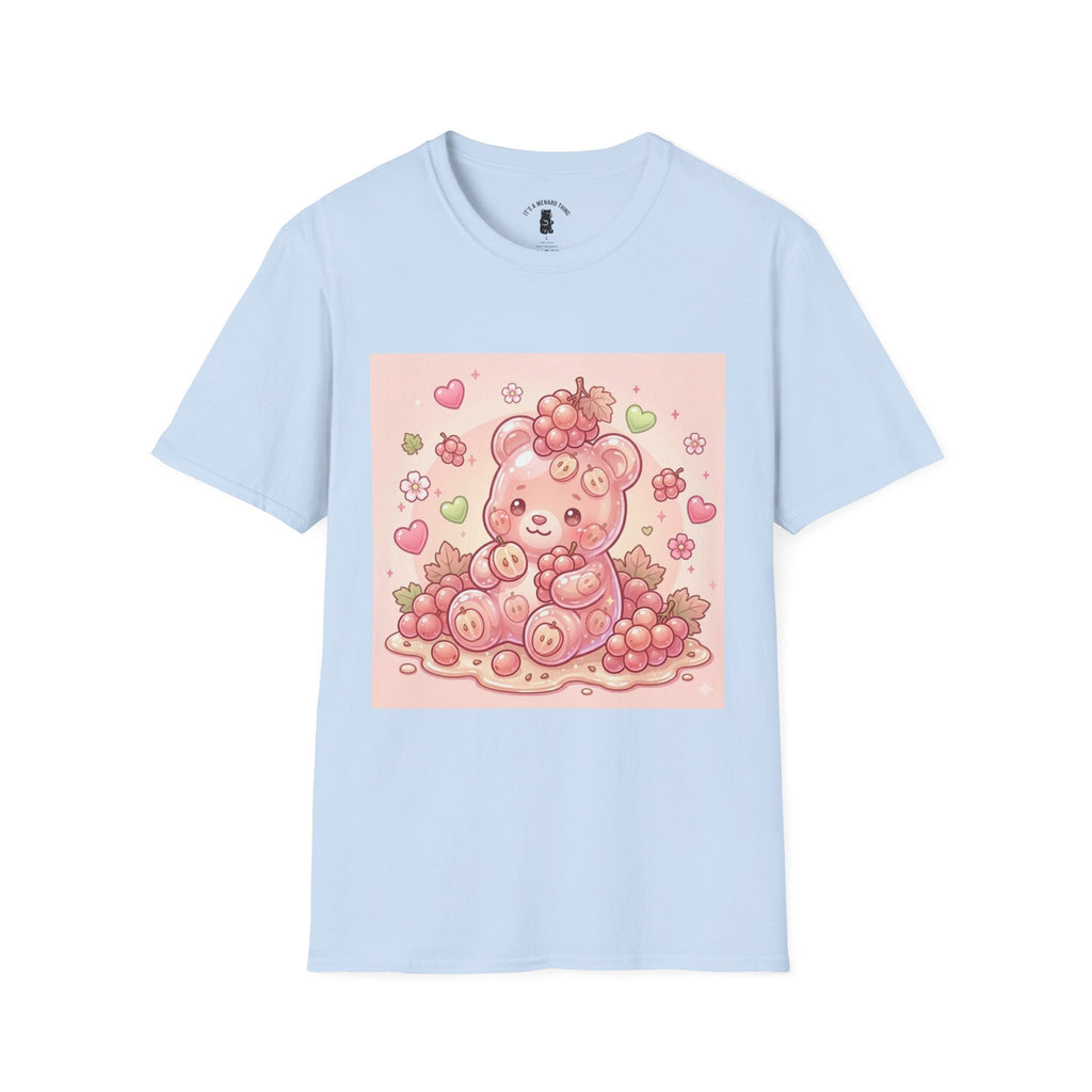 Special Japanese Koshu Pink Grapes, Exotic Oozy Gummy Bear — Cute Graphic Shirt