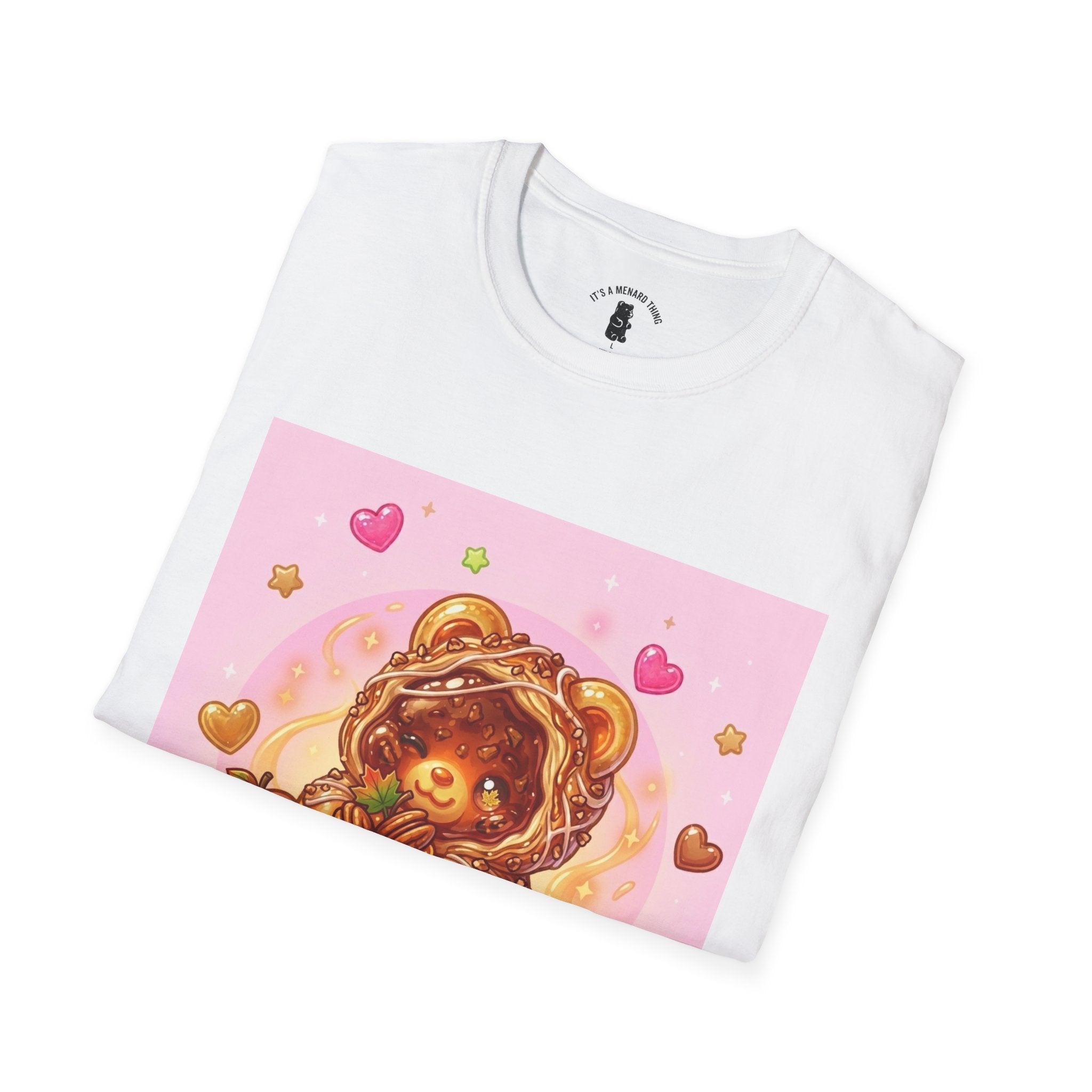 Maple Pecan Danish Gooey Gummy Bear — Kawaii Graphic T-Shirt