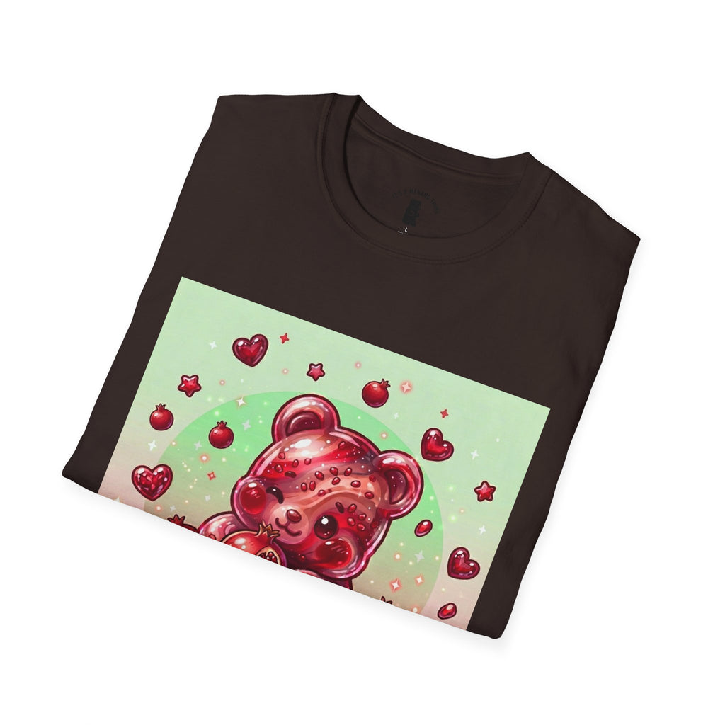 Pomegrante Red Gooey Gummy Bear — Cute Graphic Tee
