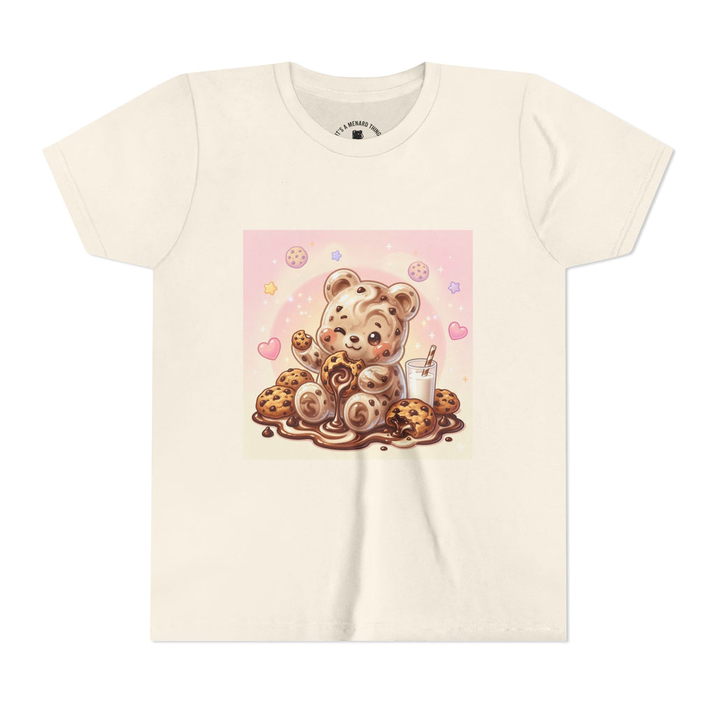 Cookies & Milk Gooey Fudge Gummy Bear Graphic Shirt